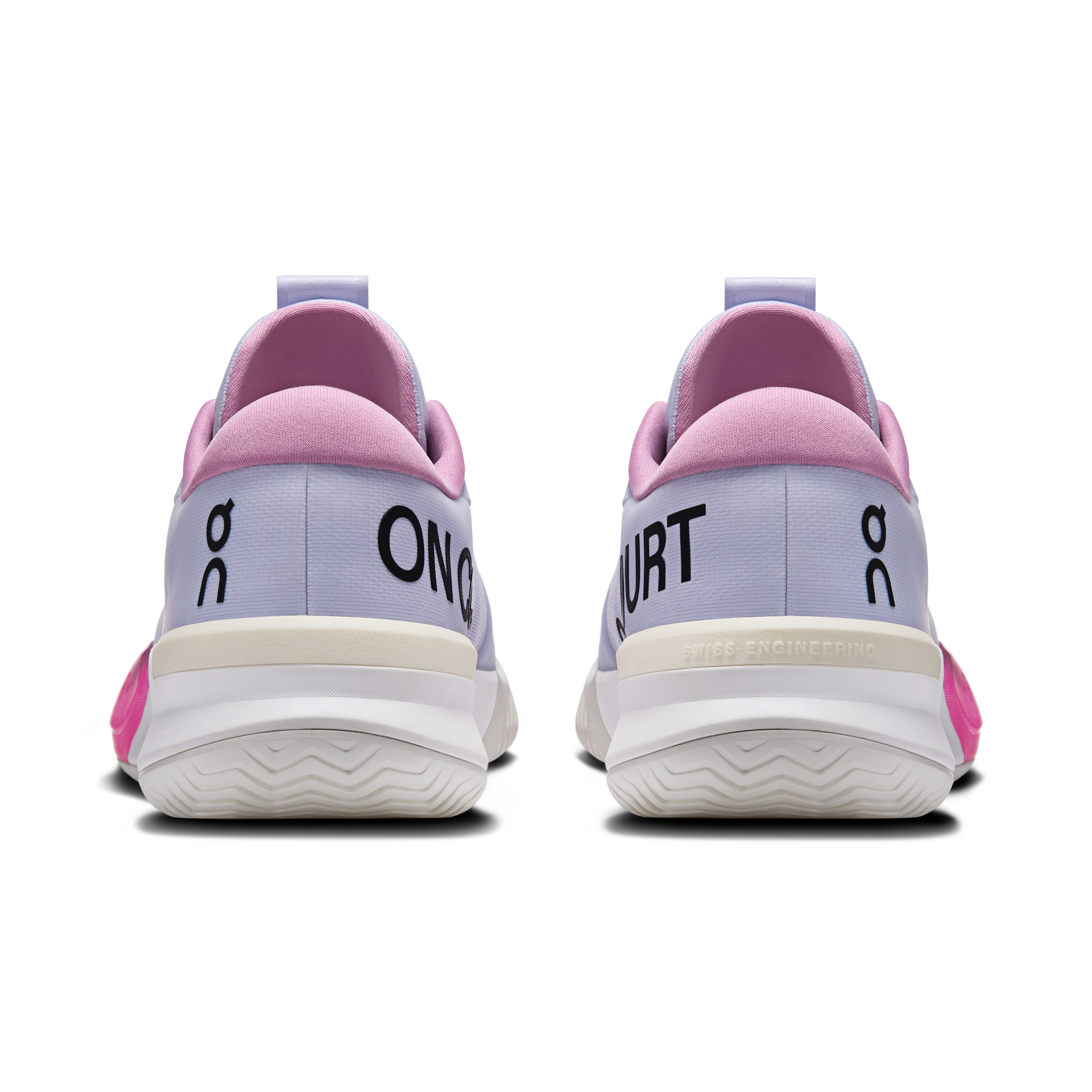 On THE ROGER Pro 3 Clay Thistle & Pink Homme Tennis Chaussures