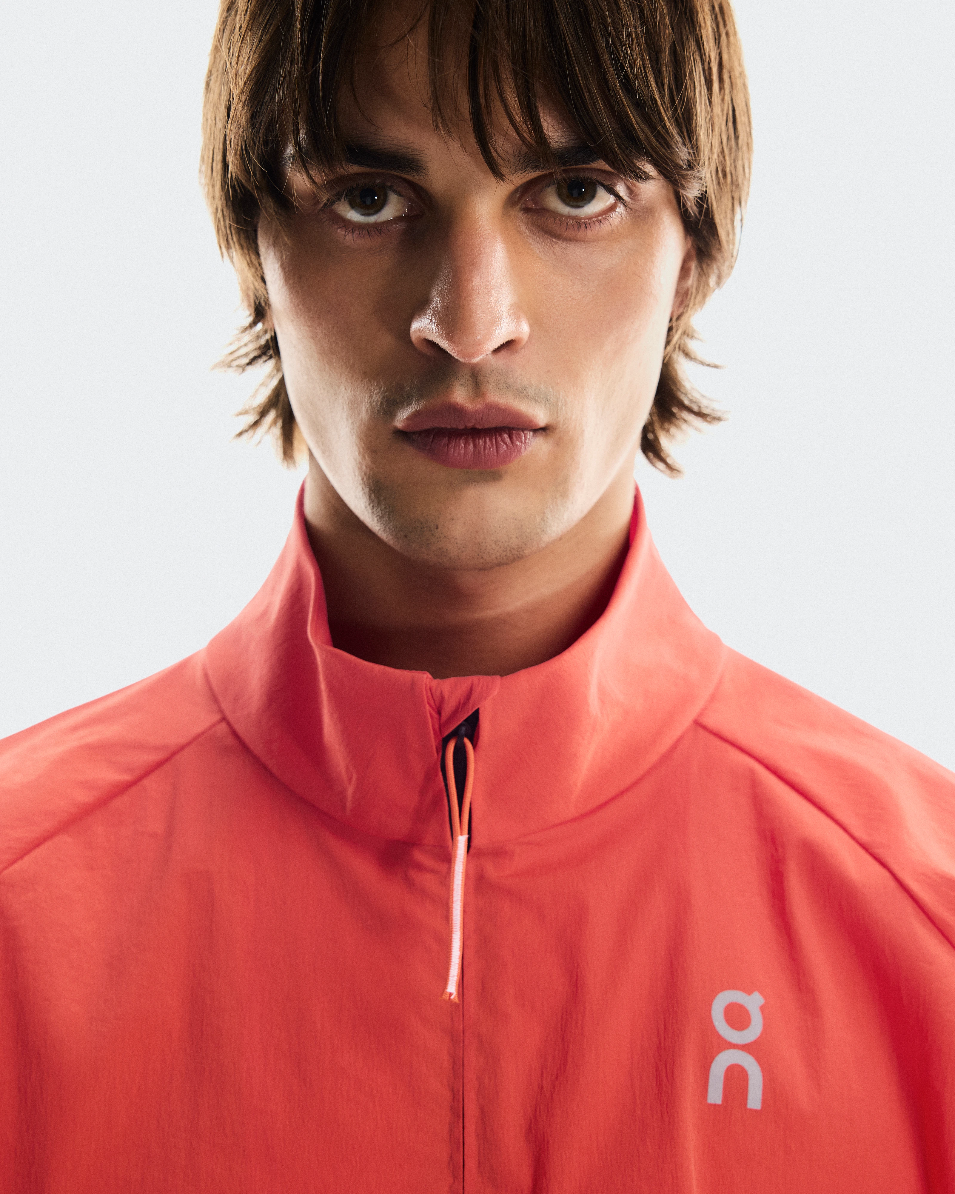 On All-Day 1/2 Zip Jacket Coral Homme Vestes