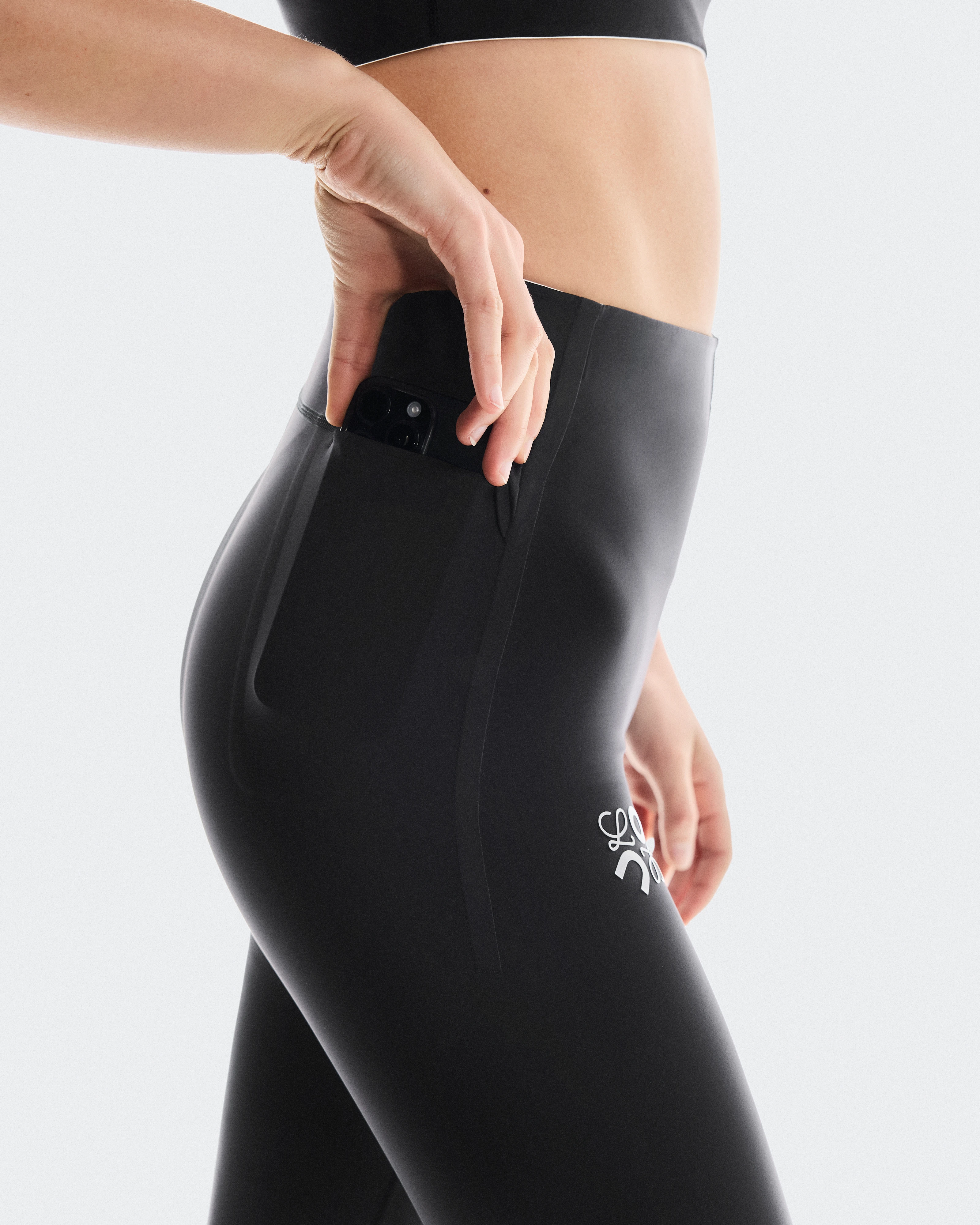 On Active Tights LOEWE Black Femme Leggings