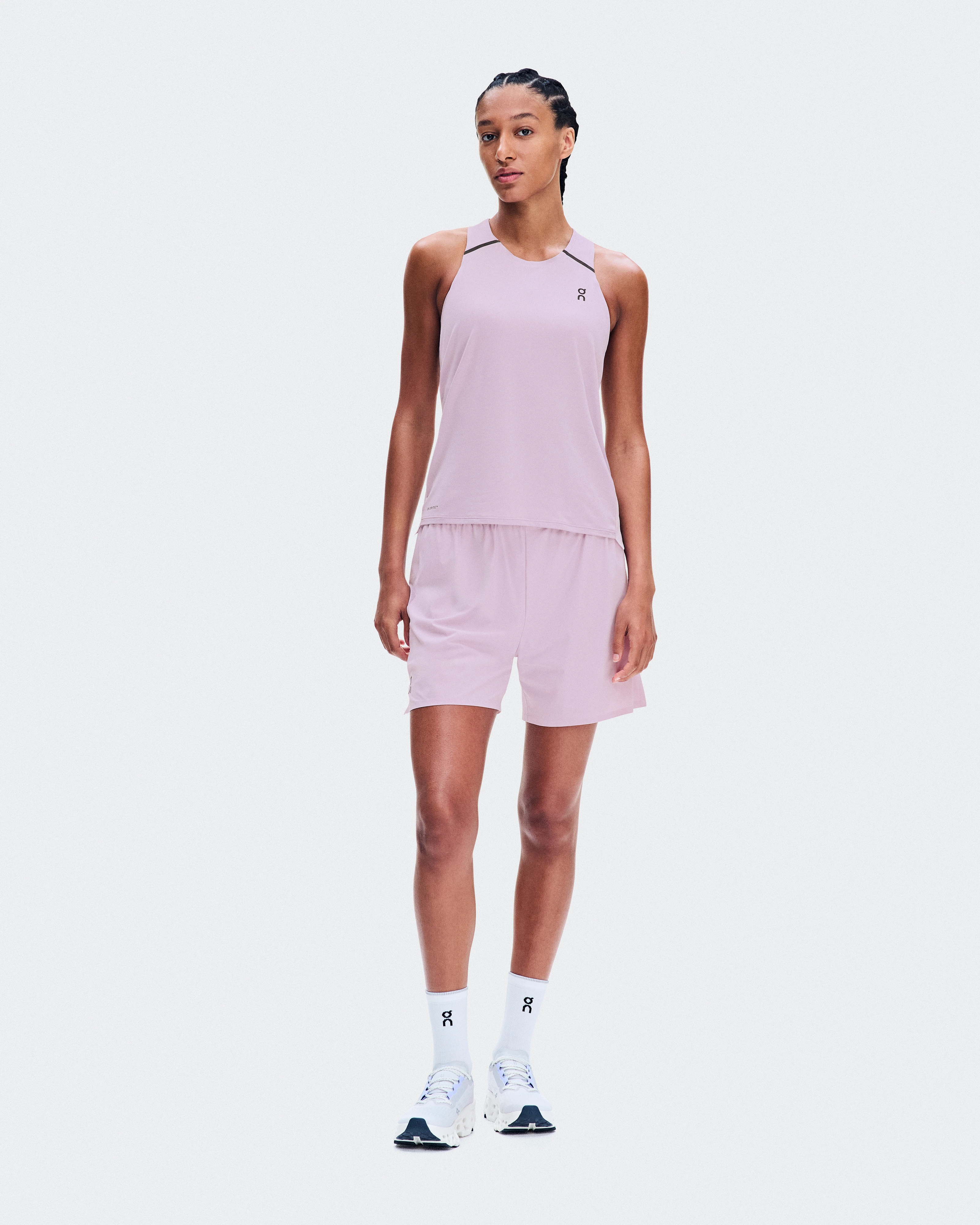 On Performance Tank Foxglove & Orchid Femme Hauts et t-shirts
