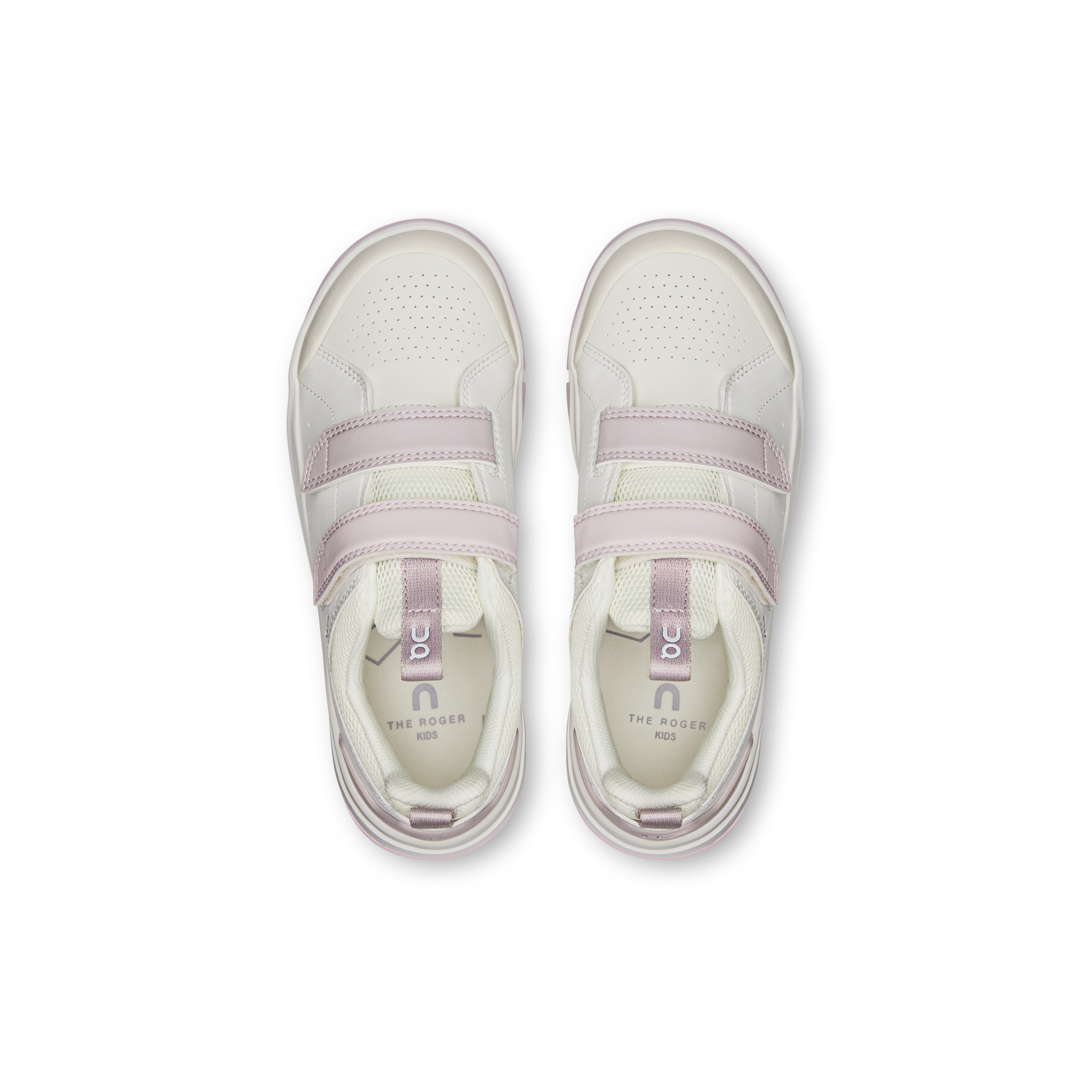 On THE ROGER Kids Ivory & Orchid Enfant Active Life Chaussures