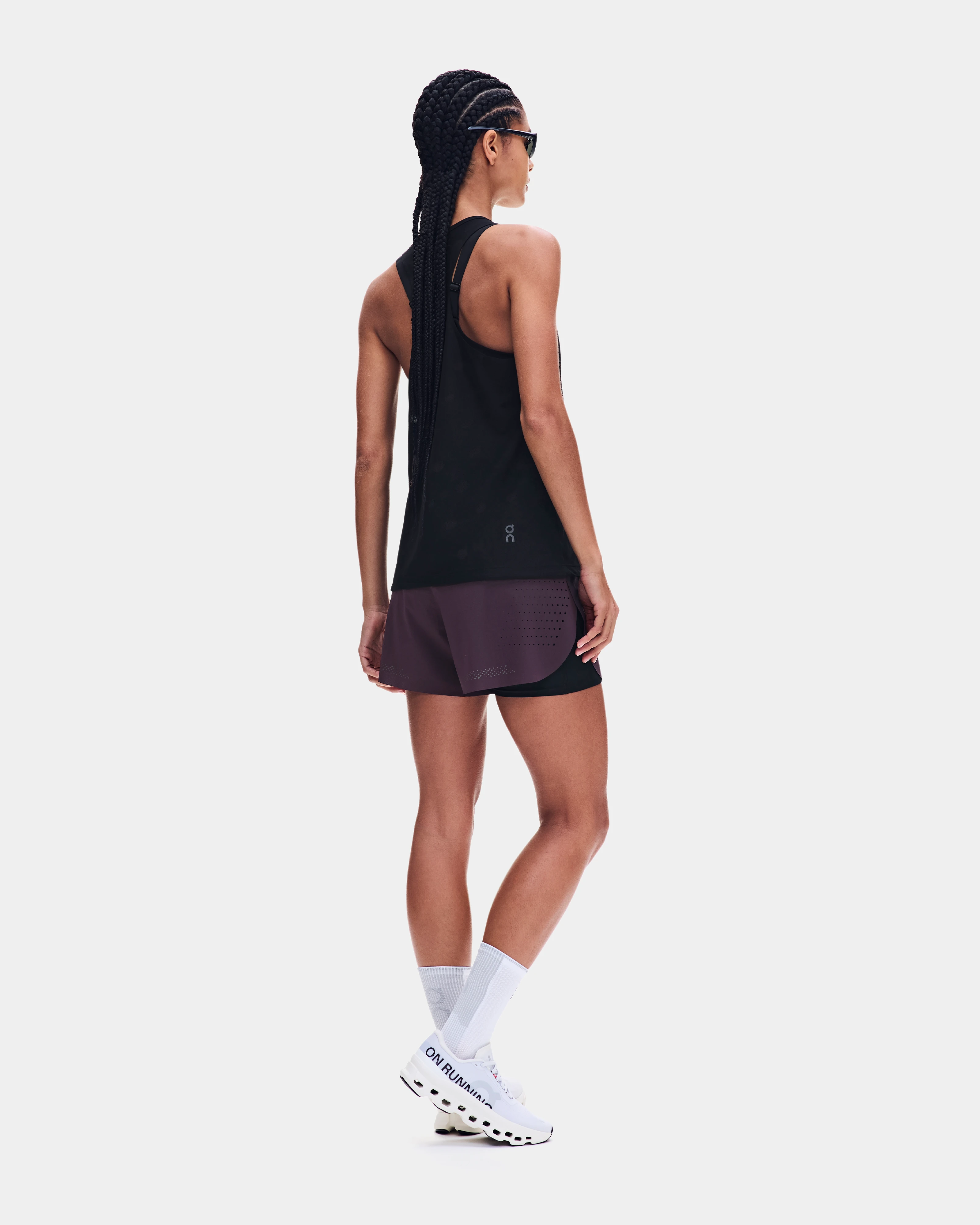 On Zero Tank Breathe Black Femme Hauts et t-shirts
