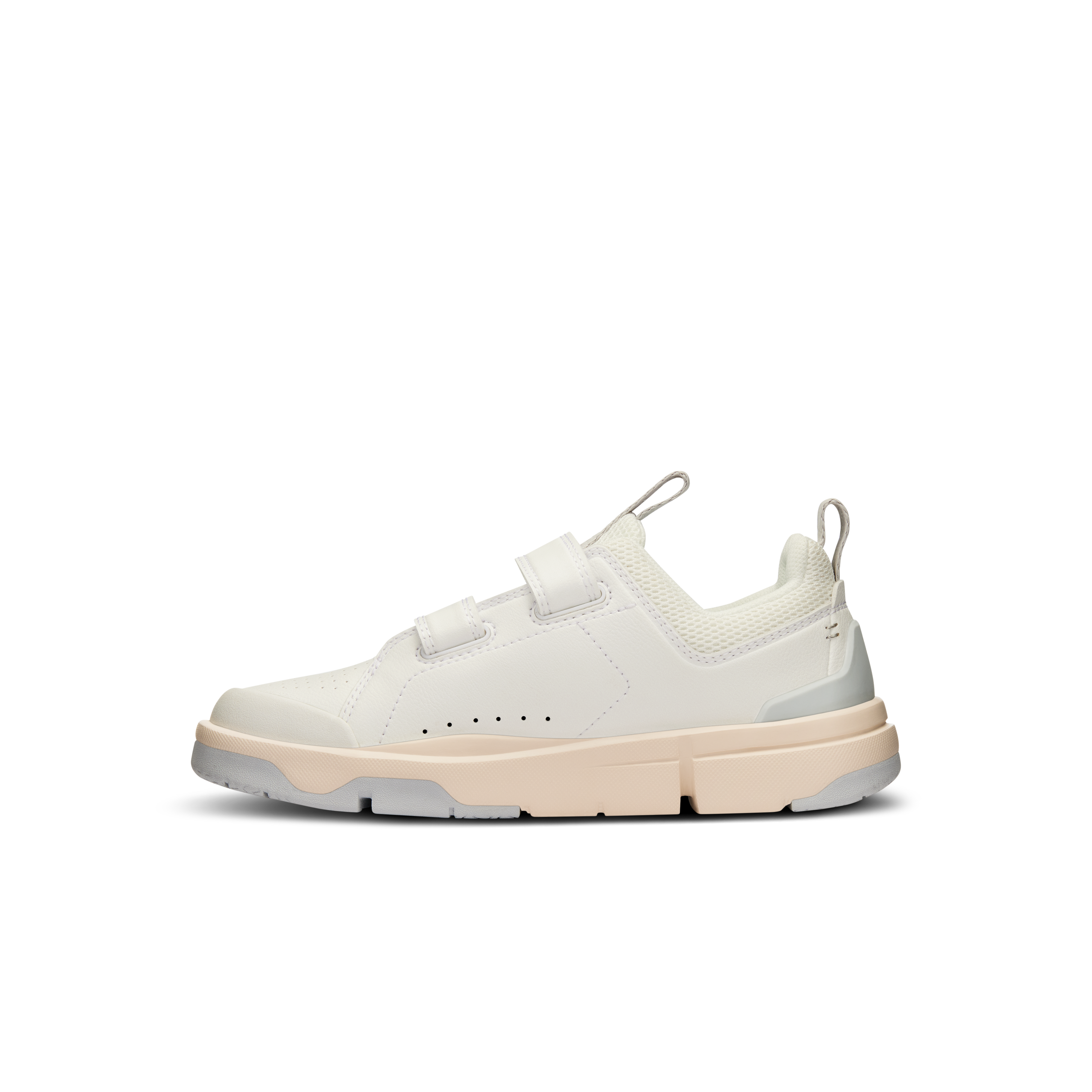 On THE ROGER Kids White & Glacier Enfant Active Life Chaussures