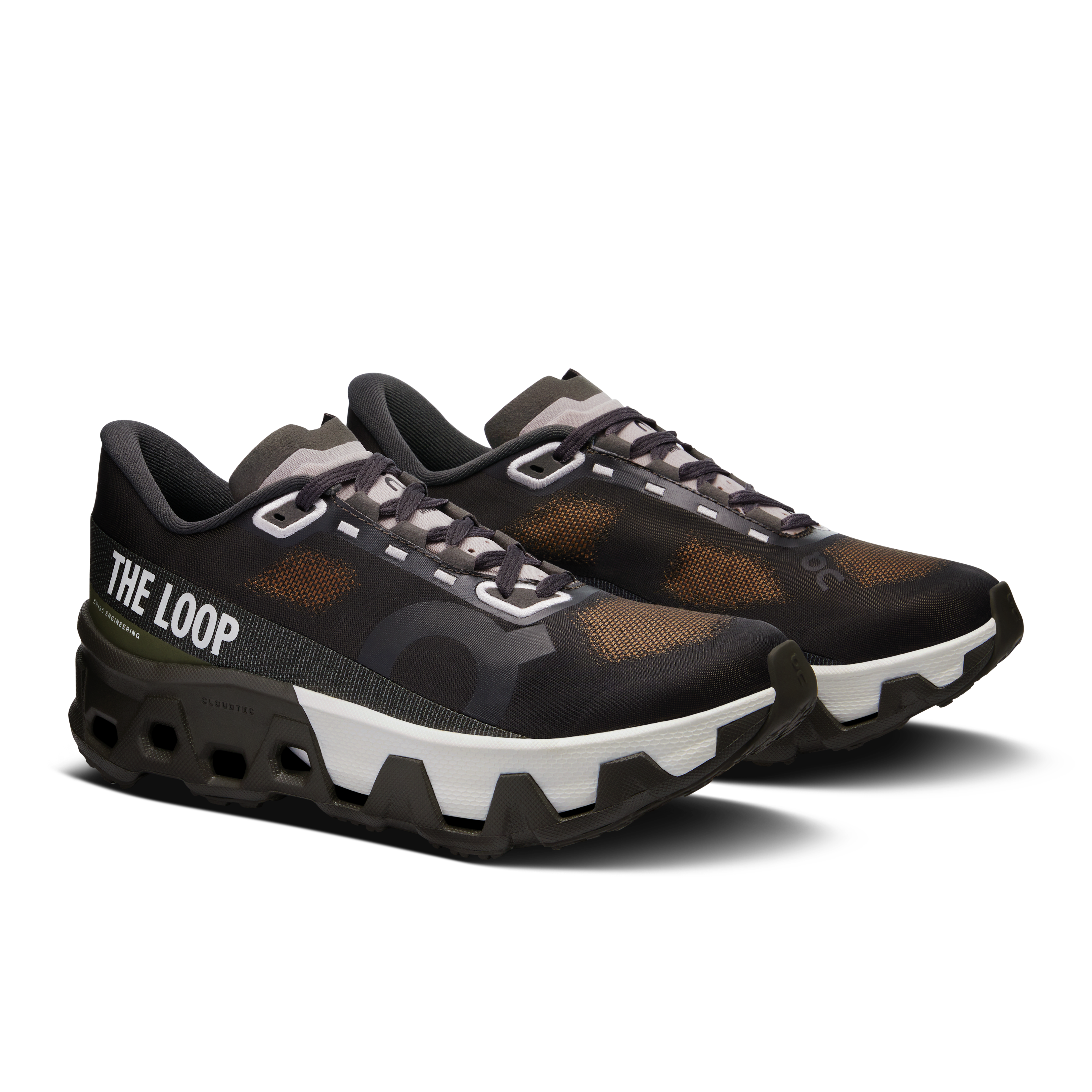 On Cloudmonster Hyper PLEASURES x The Loop Espresso & Elk Femme Running sur route Chaussures