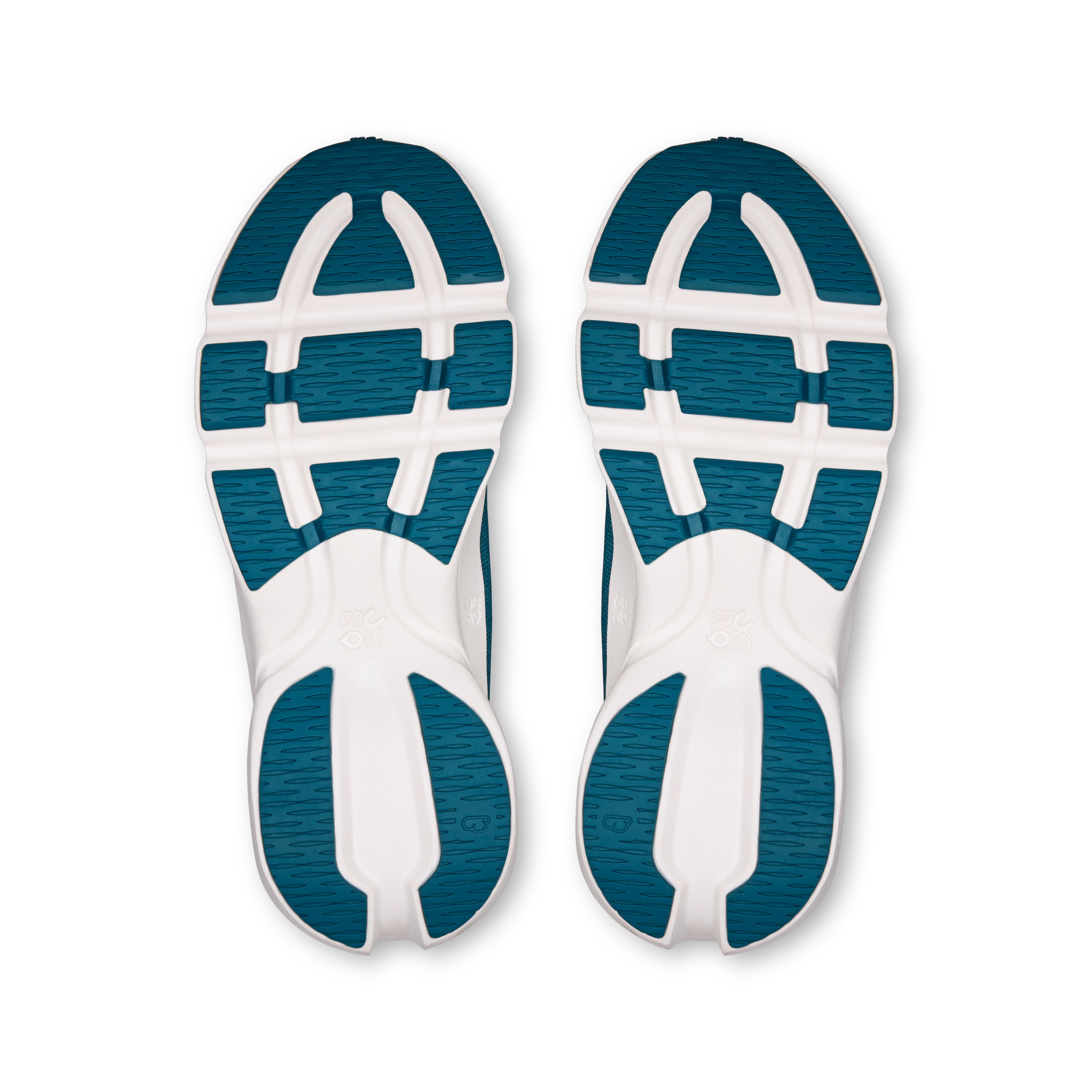 On Cloudsolo LOEWE Teal & Eggshell Femme Active Life Chaussures