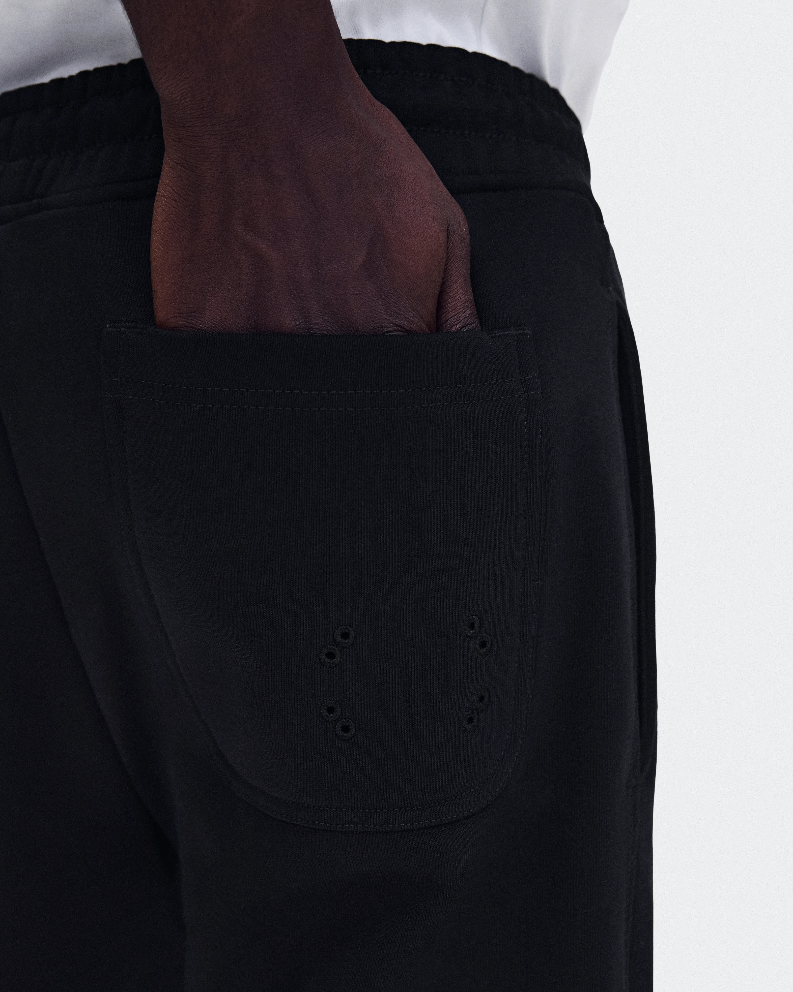 On Club Collective Wide Pants Black Homme Pantalons
