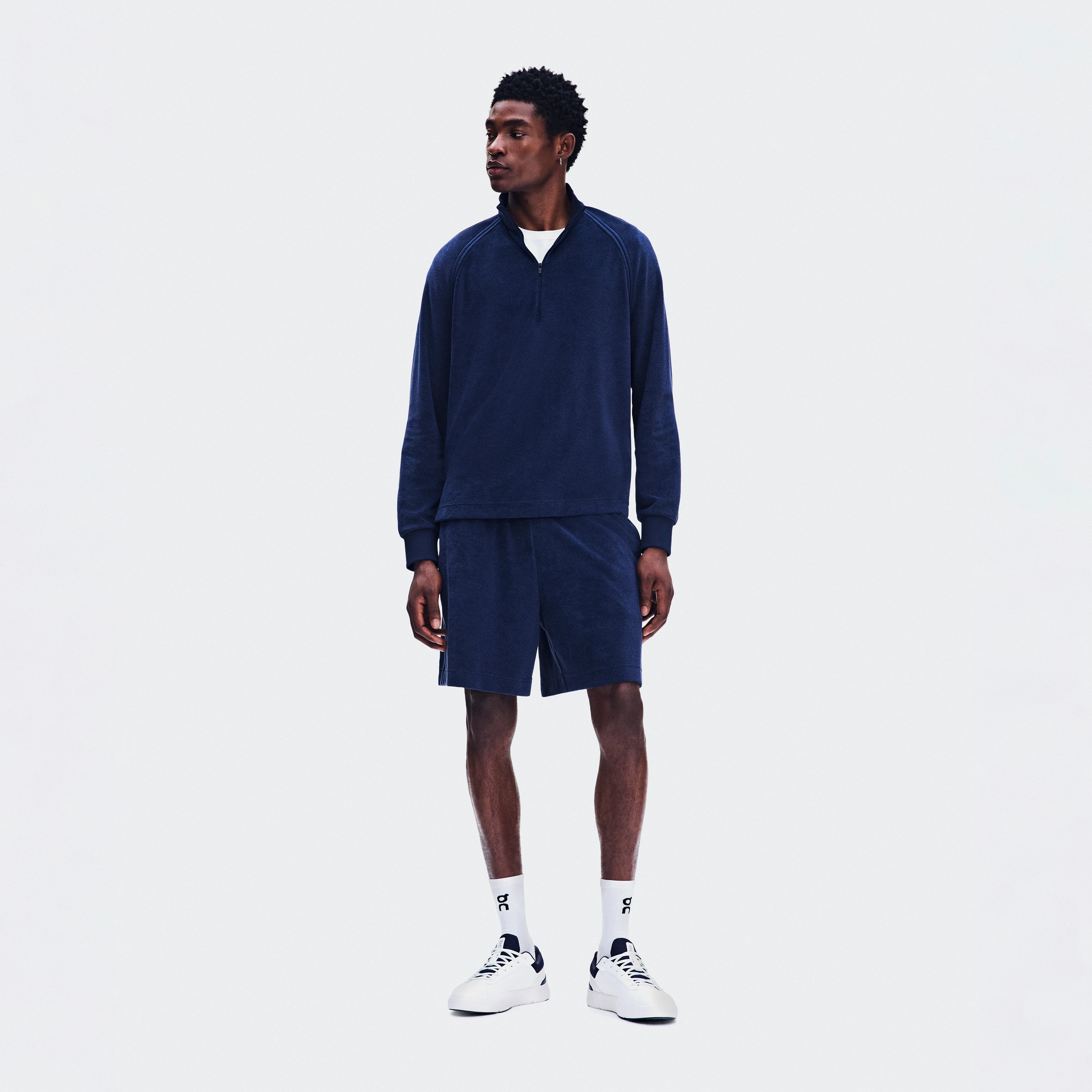 On Courtside Shorts Terry Inkwell Homme – Style tennis, quotidien Shorts
