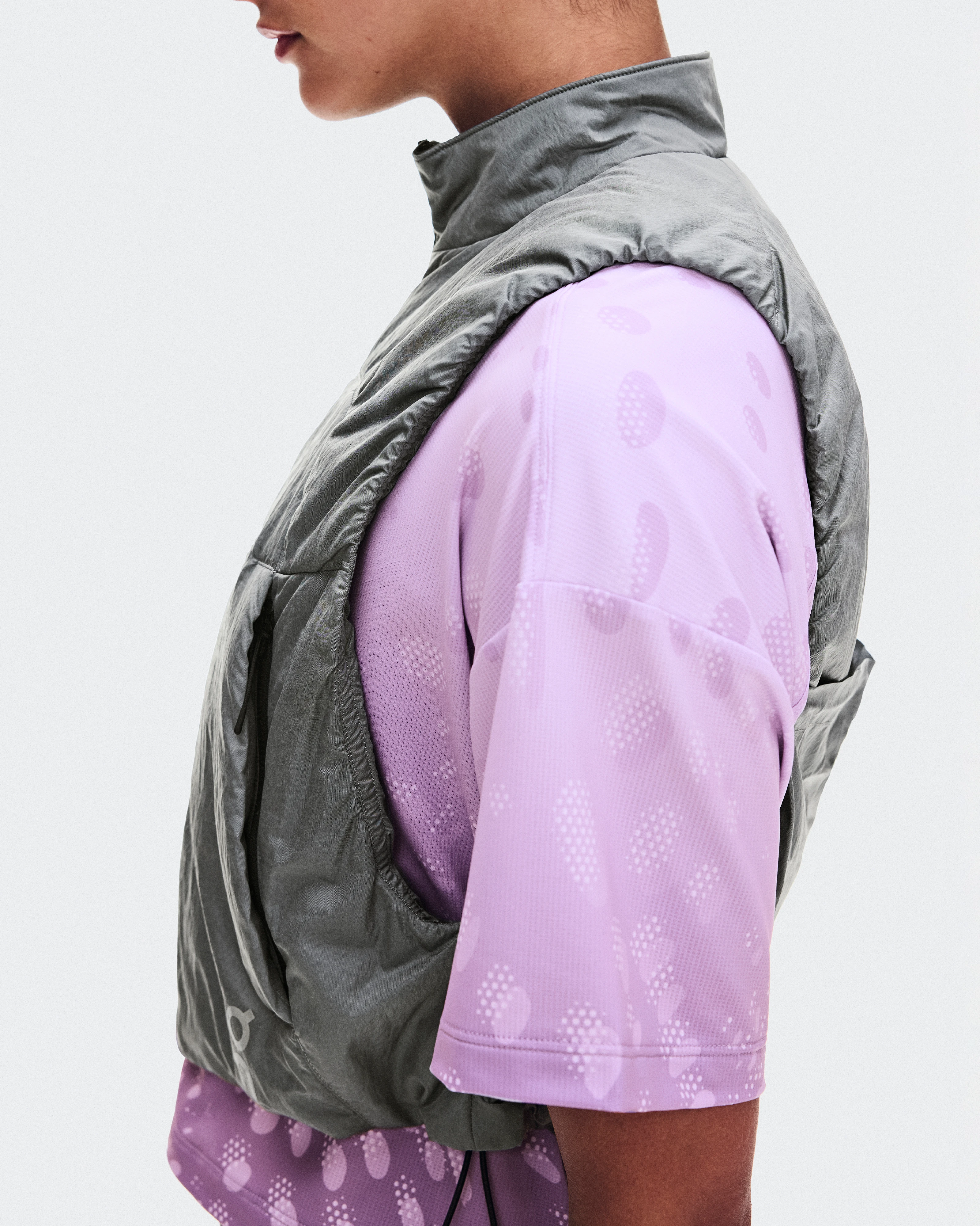 On Performance Volt Vest Glacier Femme Gilet