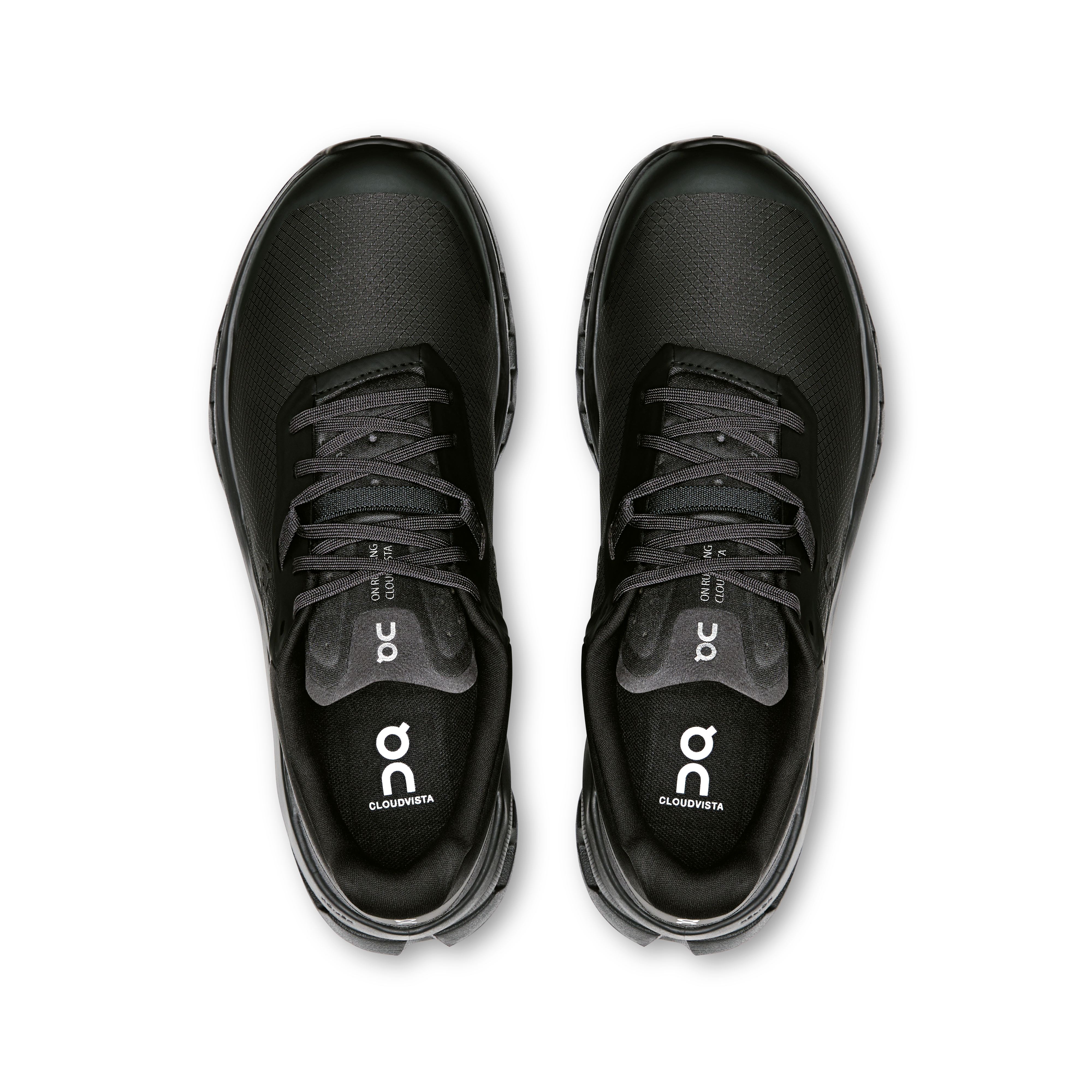 On Cloudvista 2 Black & Black Femme Running de trail Chaussures
