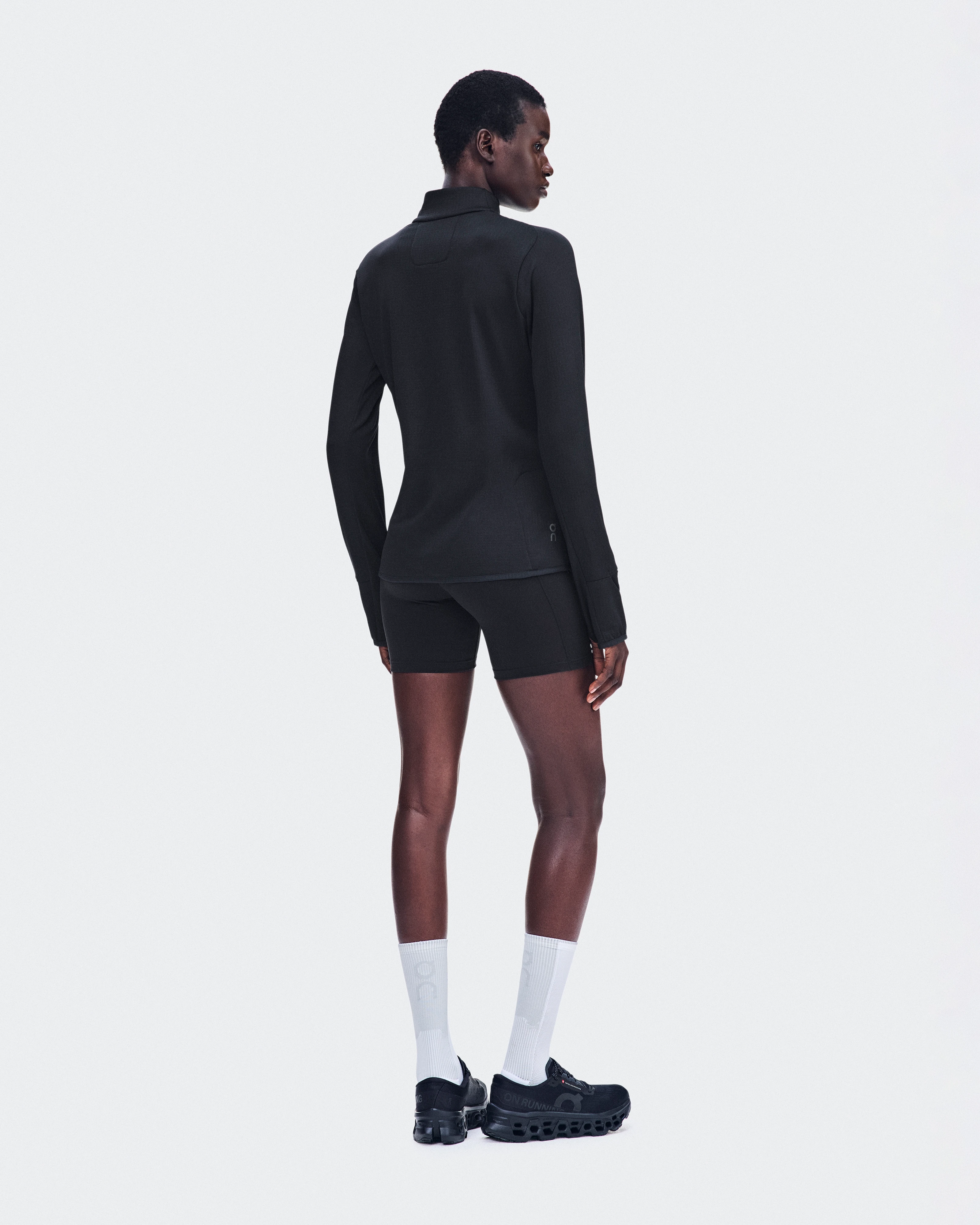 On Climate Shirt Black Femme Sweats à capuche et sweats