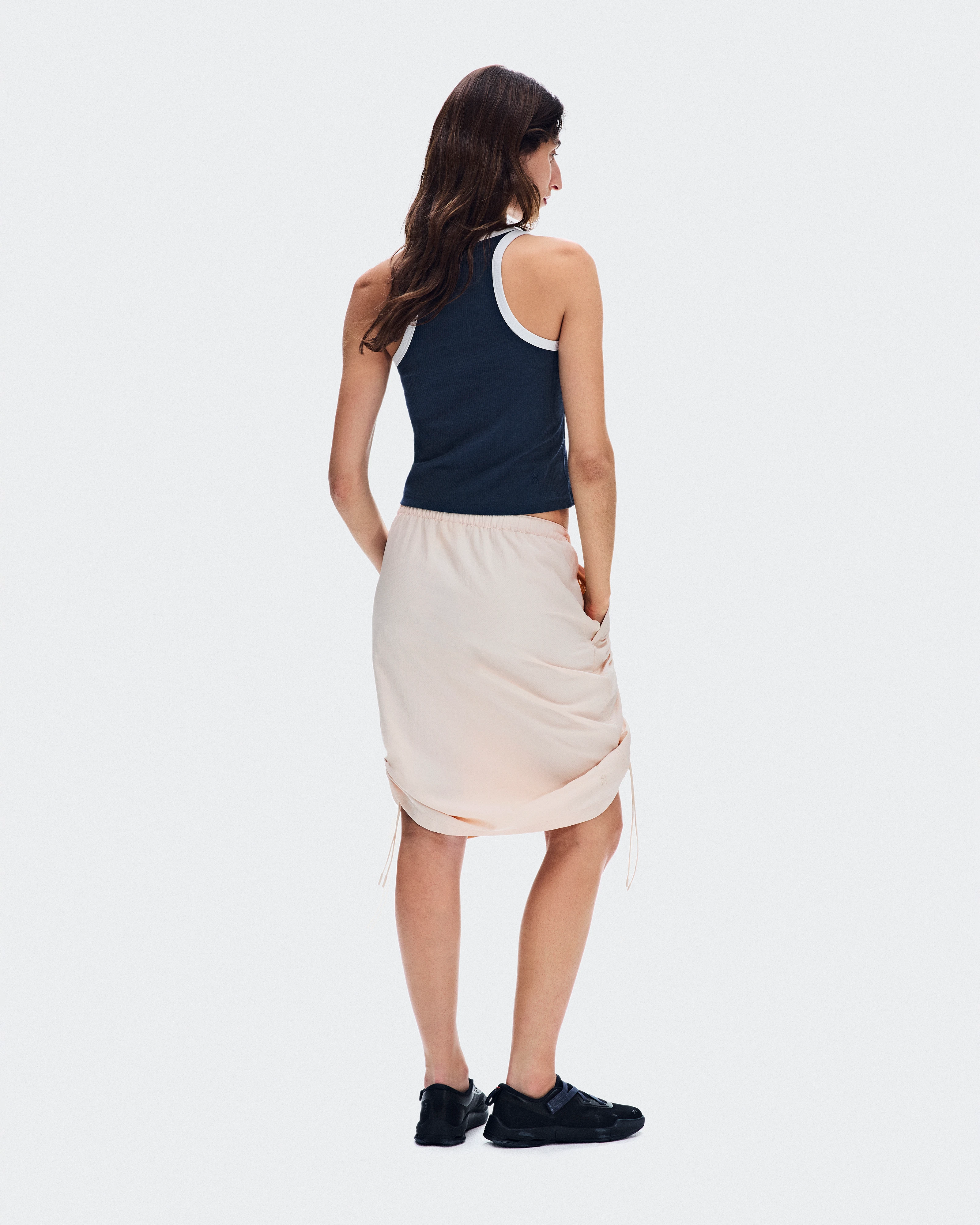 On All-Day Ribbed Tank Midnight Femme Hauts et t-shirts