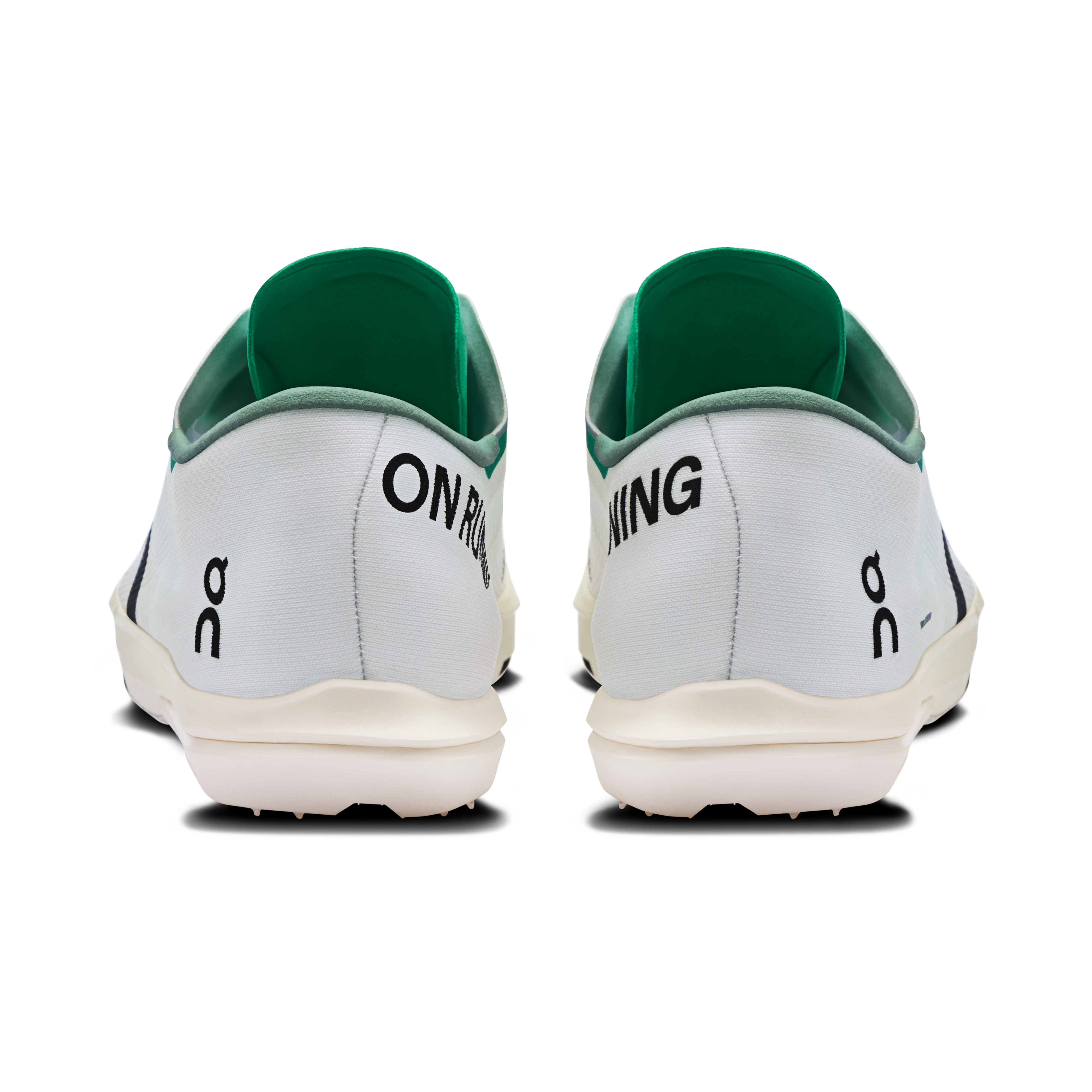 On Cloudspike Amplius 2 Mint & White Femme Athlétisme Chaussures