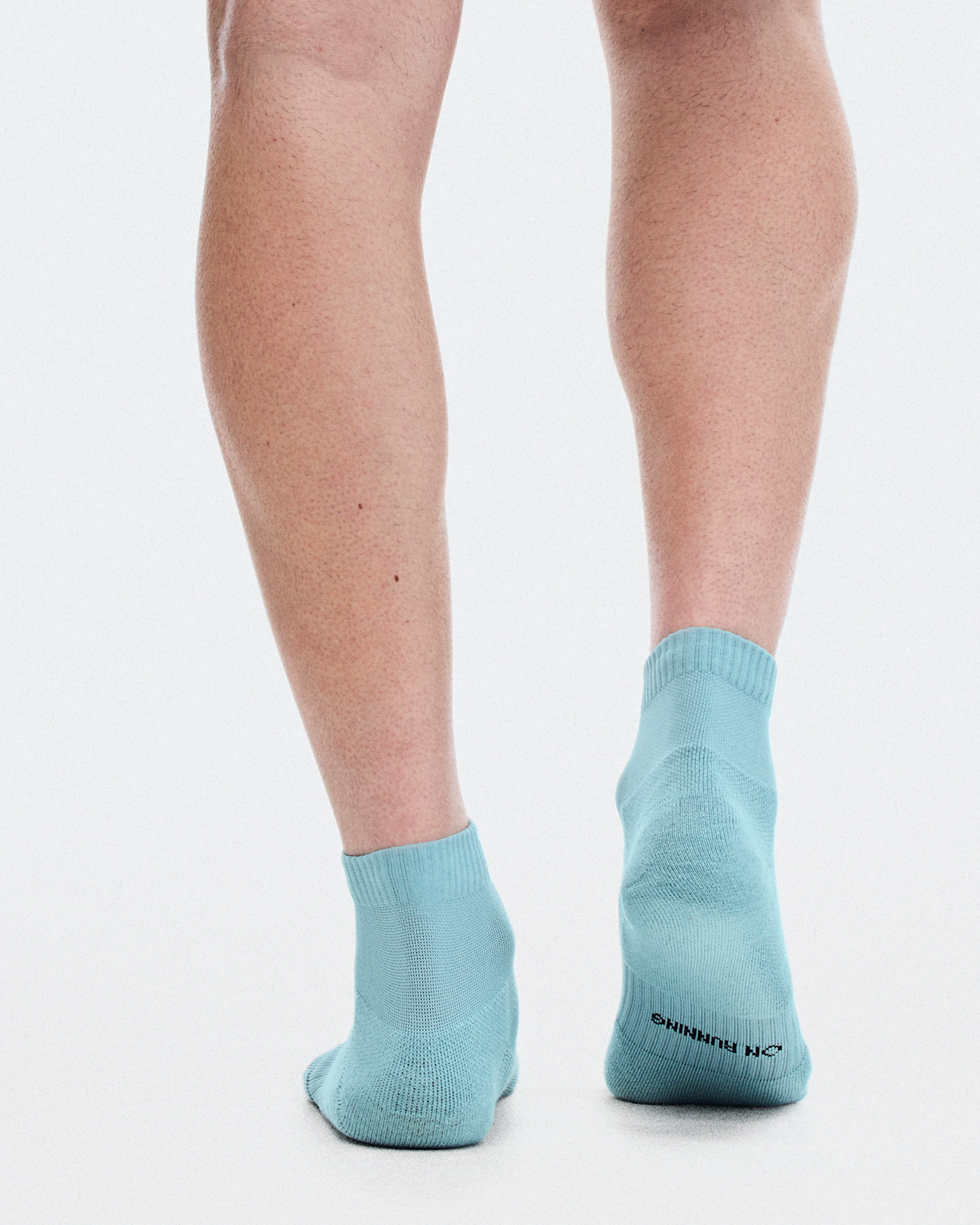 On Core Run Sock Low 2P Flurry & Wash Unisexe Chaussettes