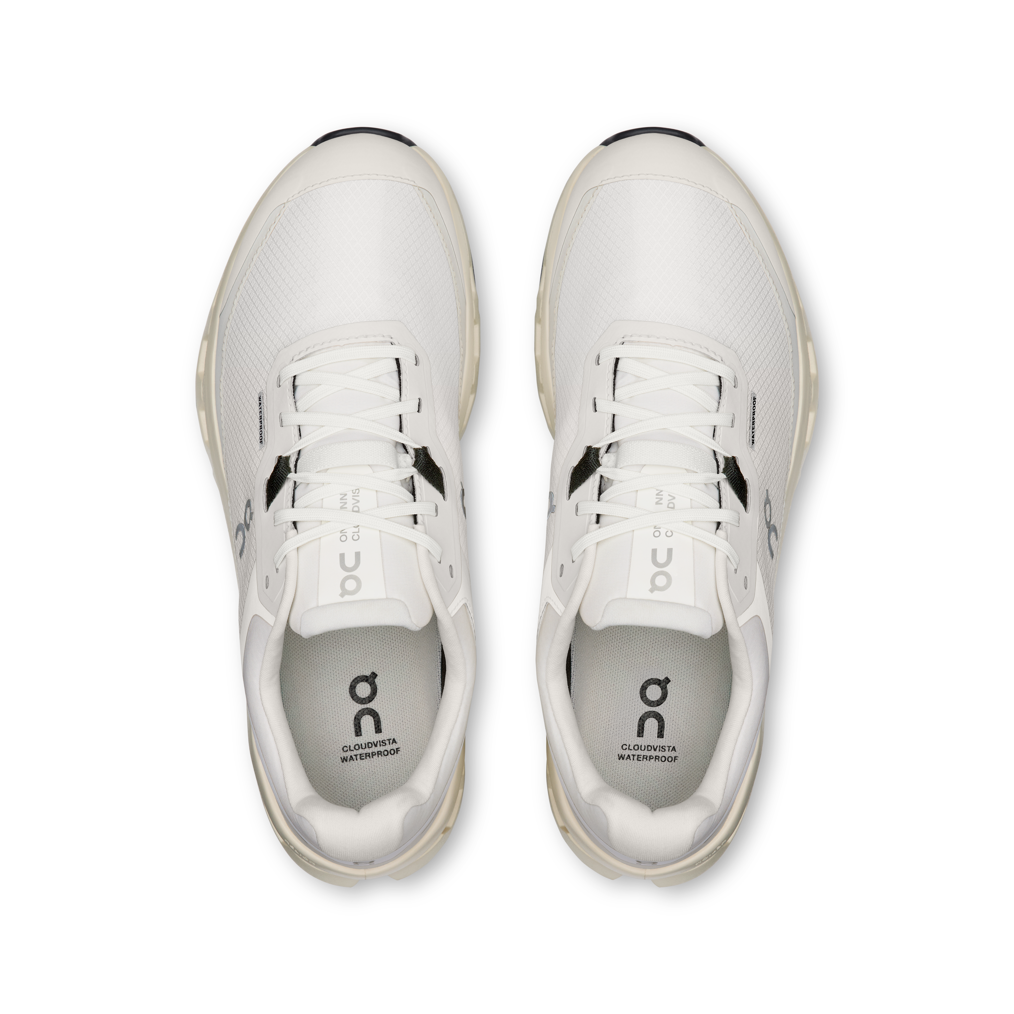 On Cloudvista 2 Waterproof Ivory & Cream Femme Running de trail Chaussures