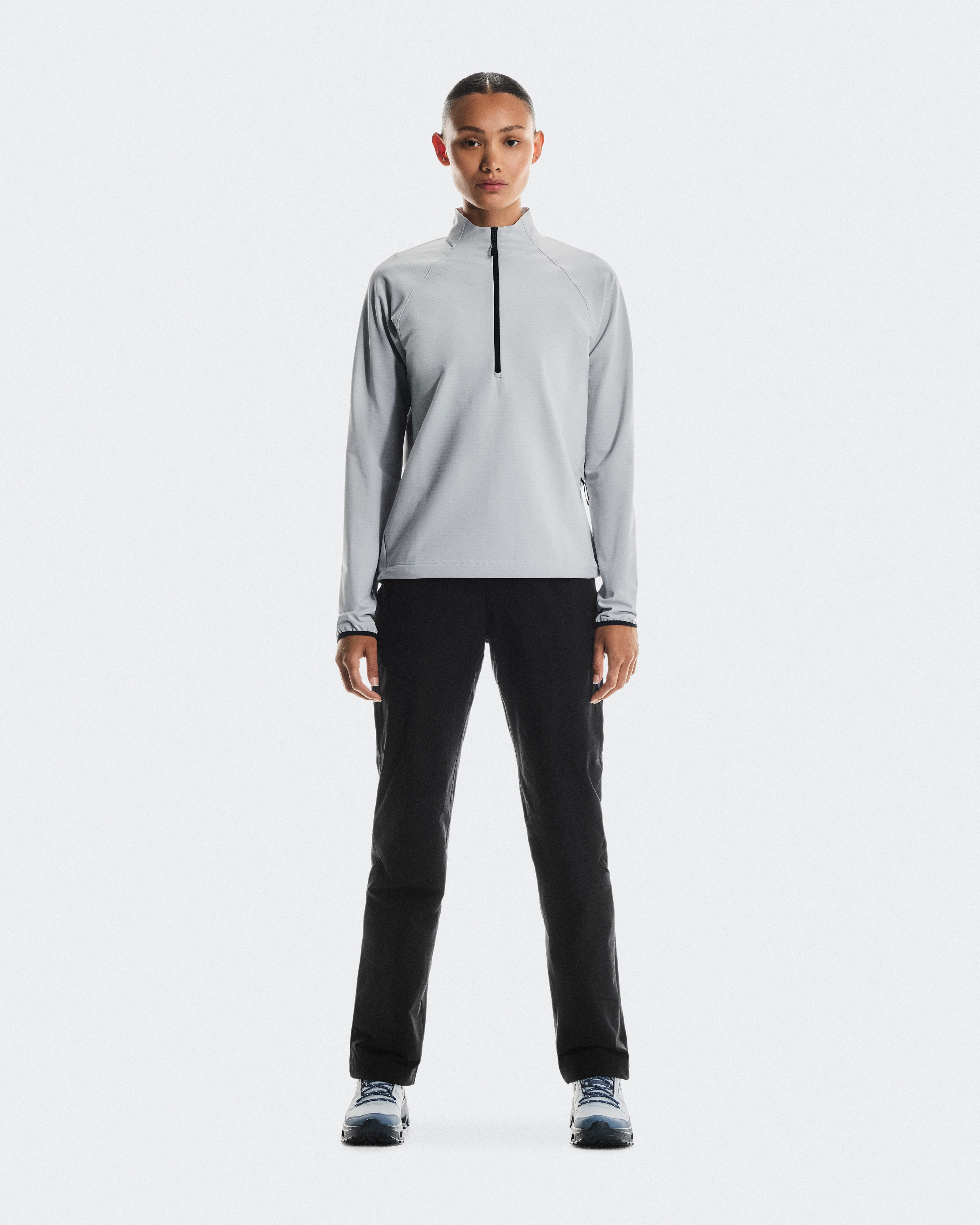 On Trek Quarterzip Glacier Femme Sweats à capuche et sweats