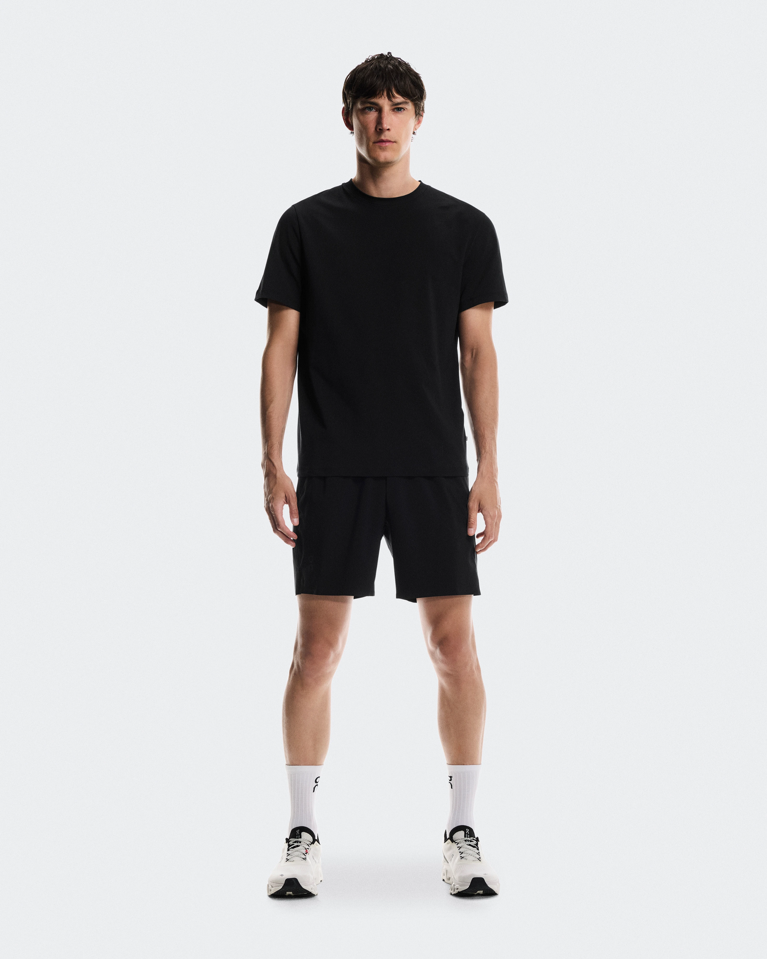 On Focus-T Black Homme Hauts et t-shirts
