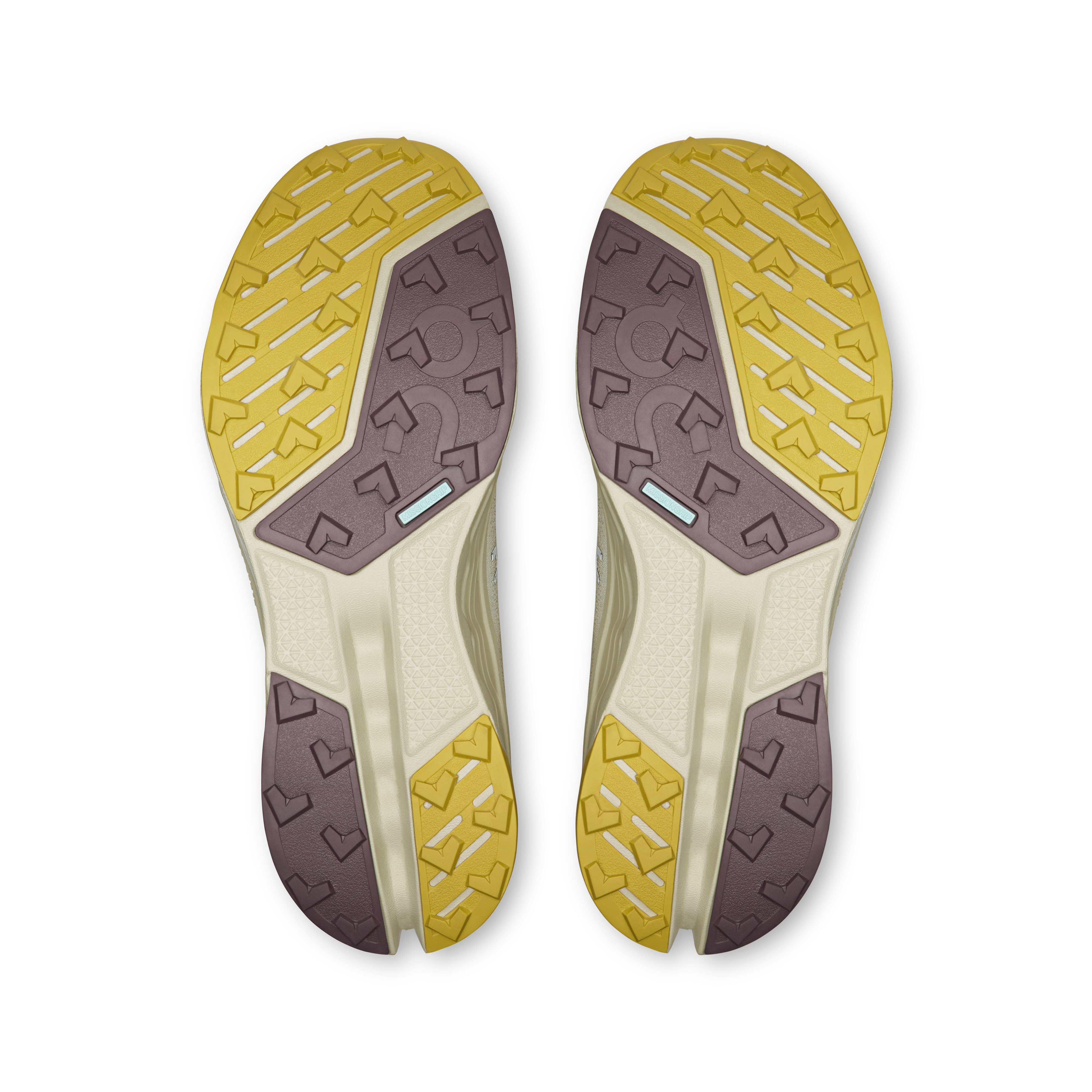 On Cloudsurfer Trail 2 Waterproof Ghost & Chalk Femme Running de trail Chaussures