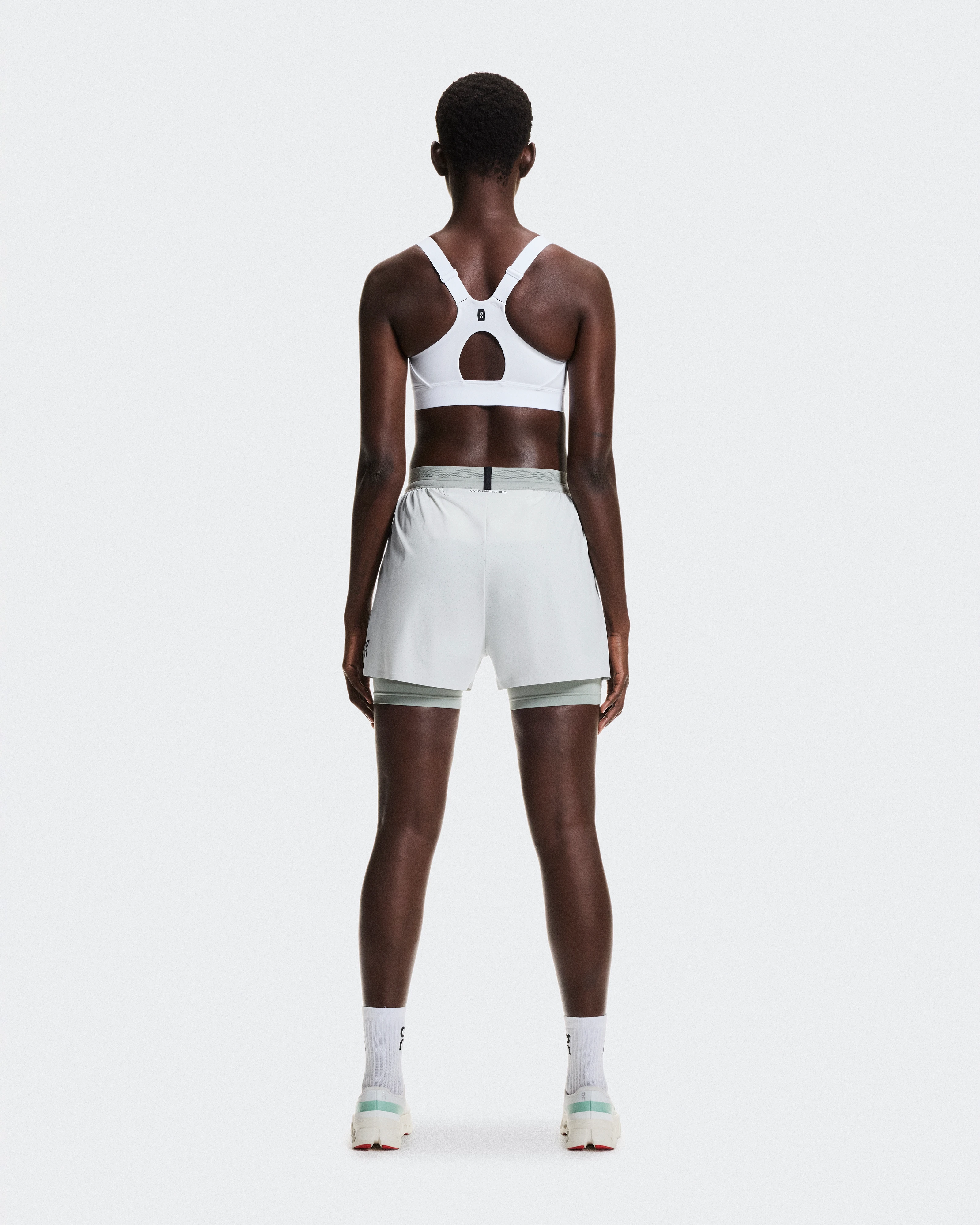On Performance Bra White Femme Brassières