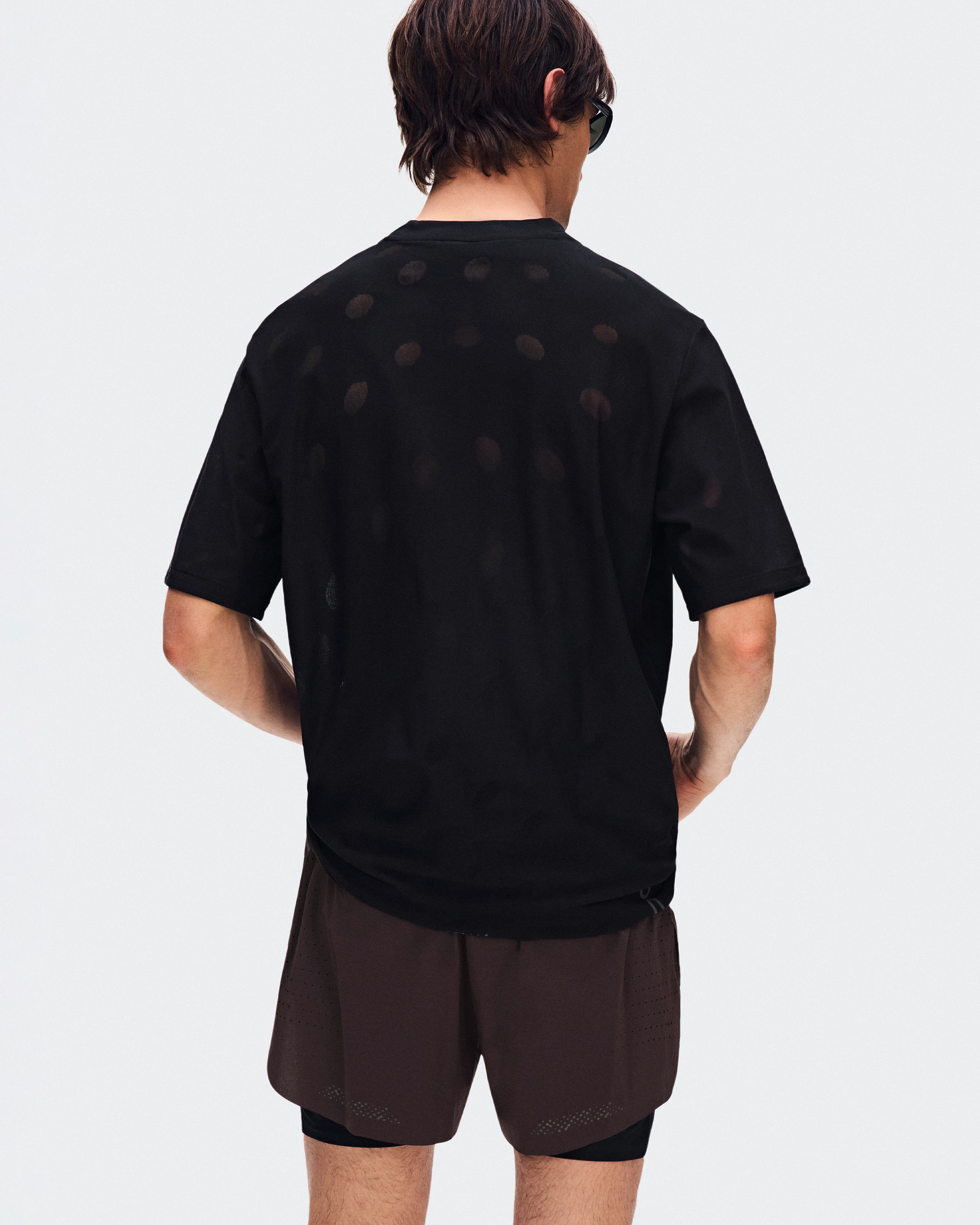 On Zero-T Breathe Black Homme Hauts et t-shirts