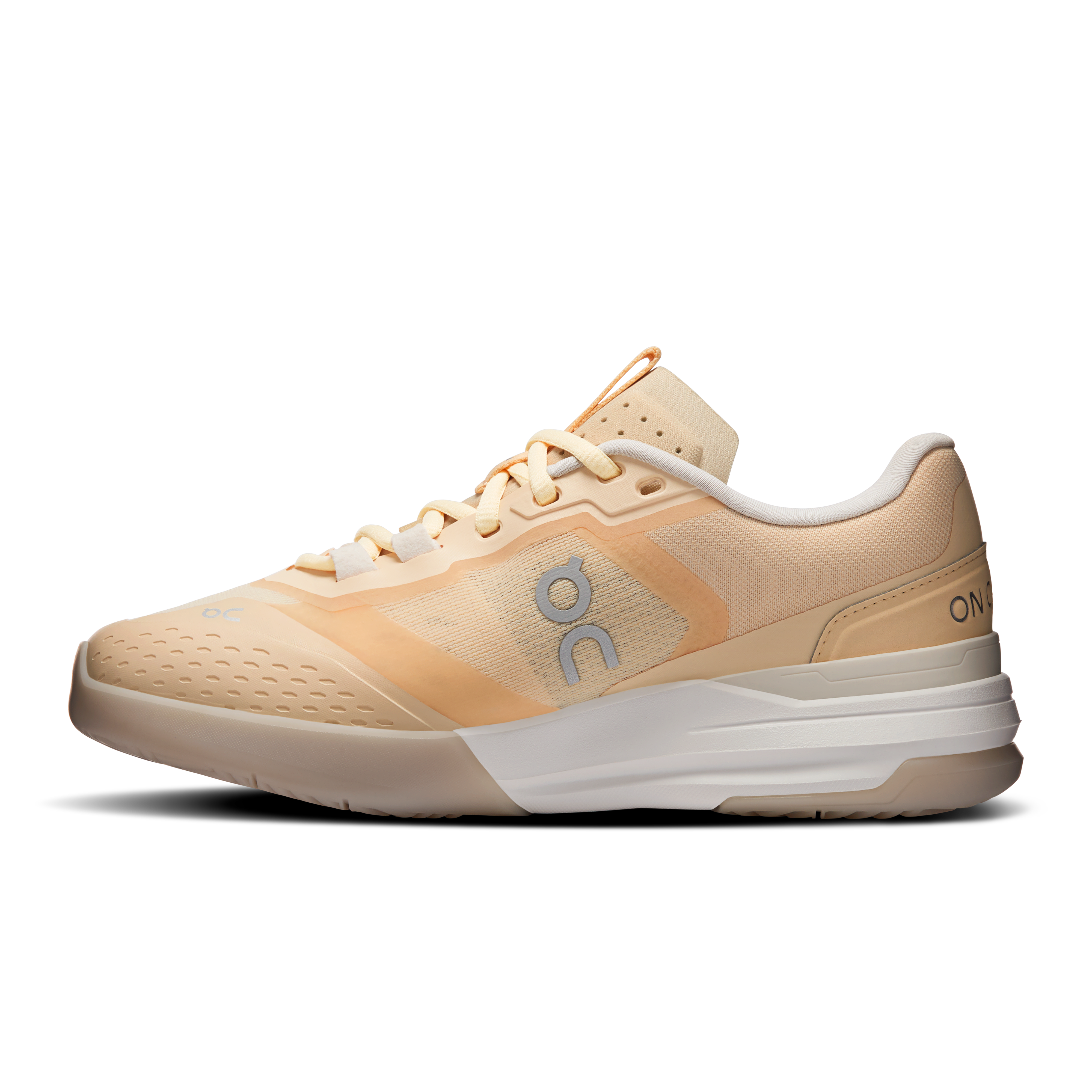 On THE ROGER Advantage Pro Blonde & Gardenia Femme Tennis Chaussures