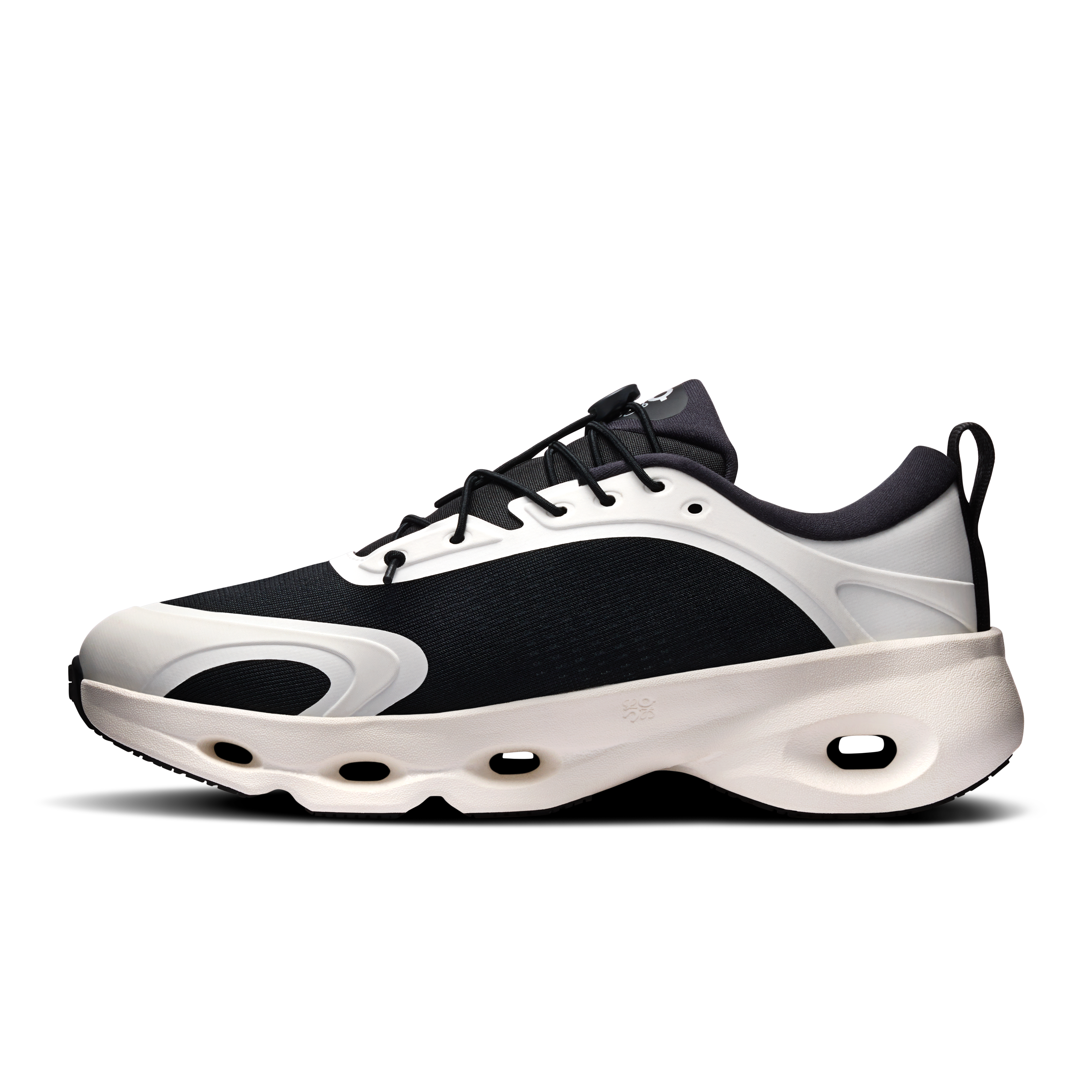 On Cloudsolo LOEWE Black & Eggshell Femme Active Life Chaussures