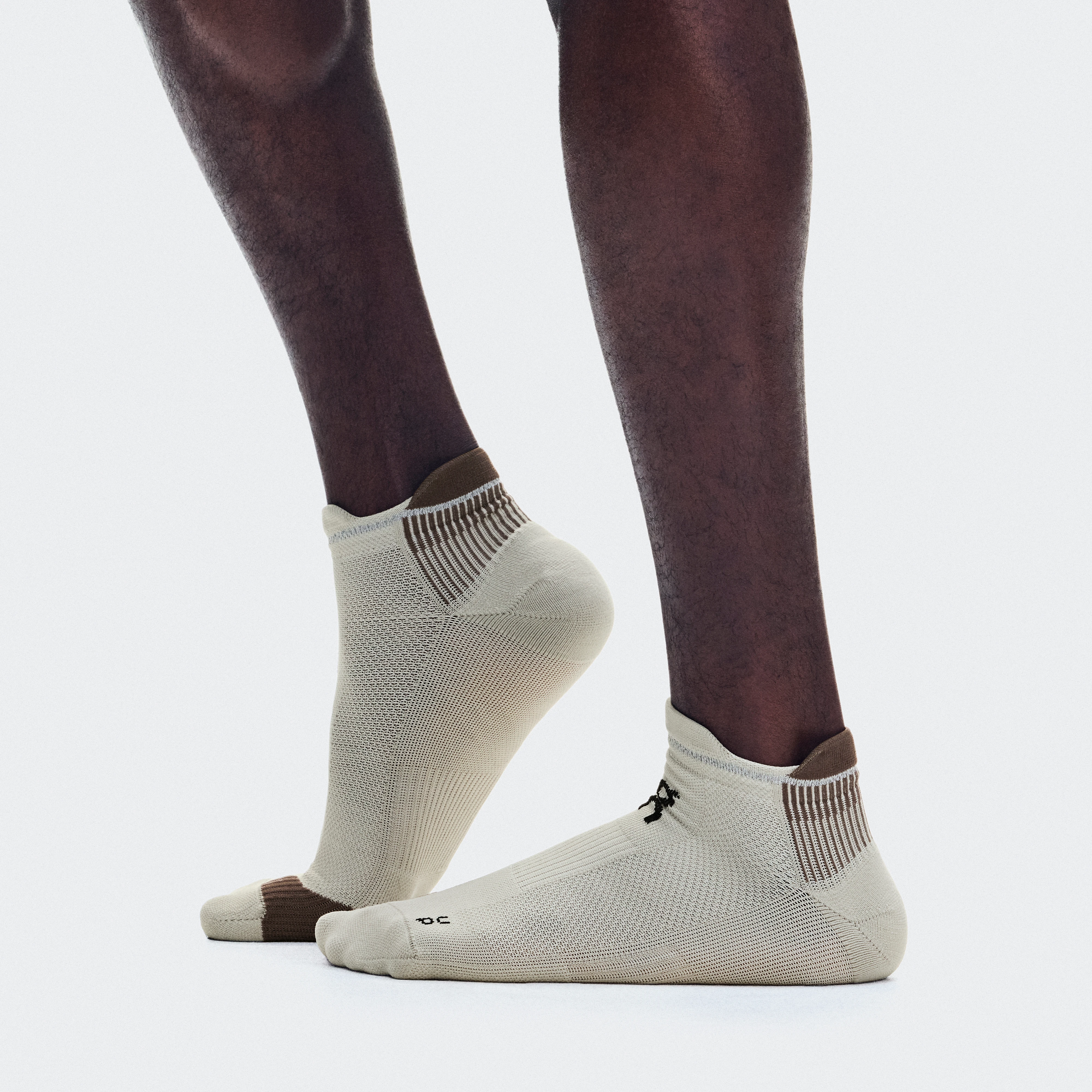 On Performance Run Sock Low Brume & Clove Unisexe – Running haute performance, respirabilité, amorti Chaussettes