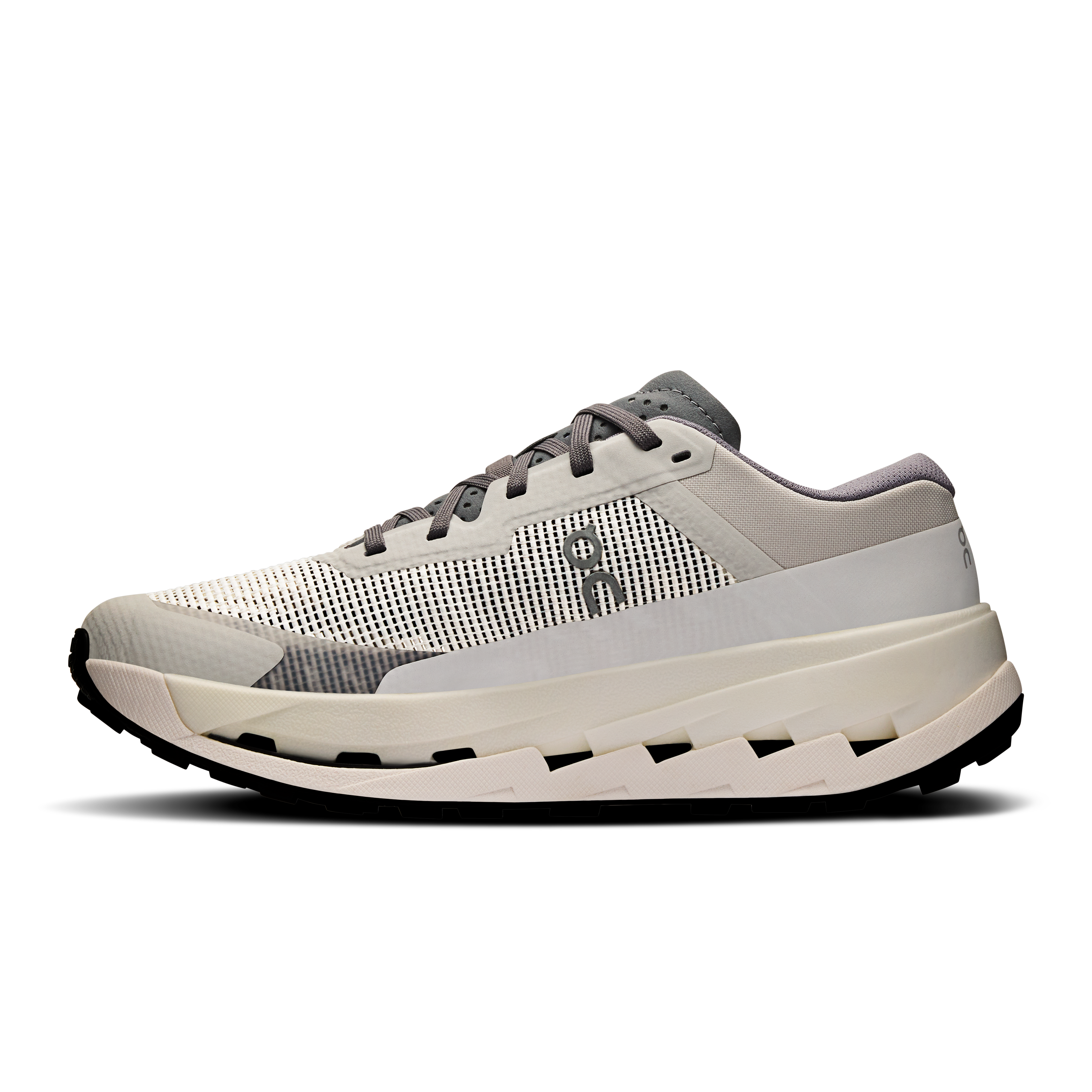 On Cloudultra 3 Rock & White Femme Running de trail Chaussures