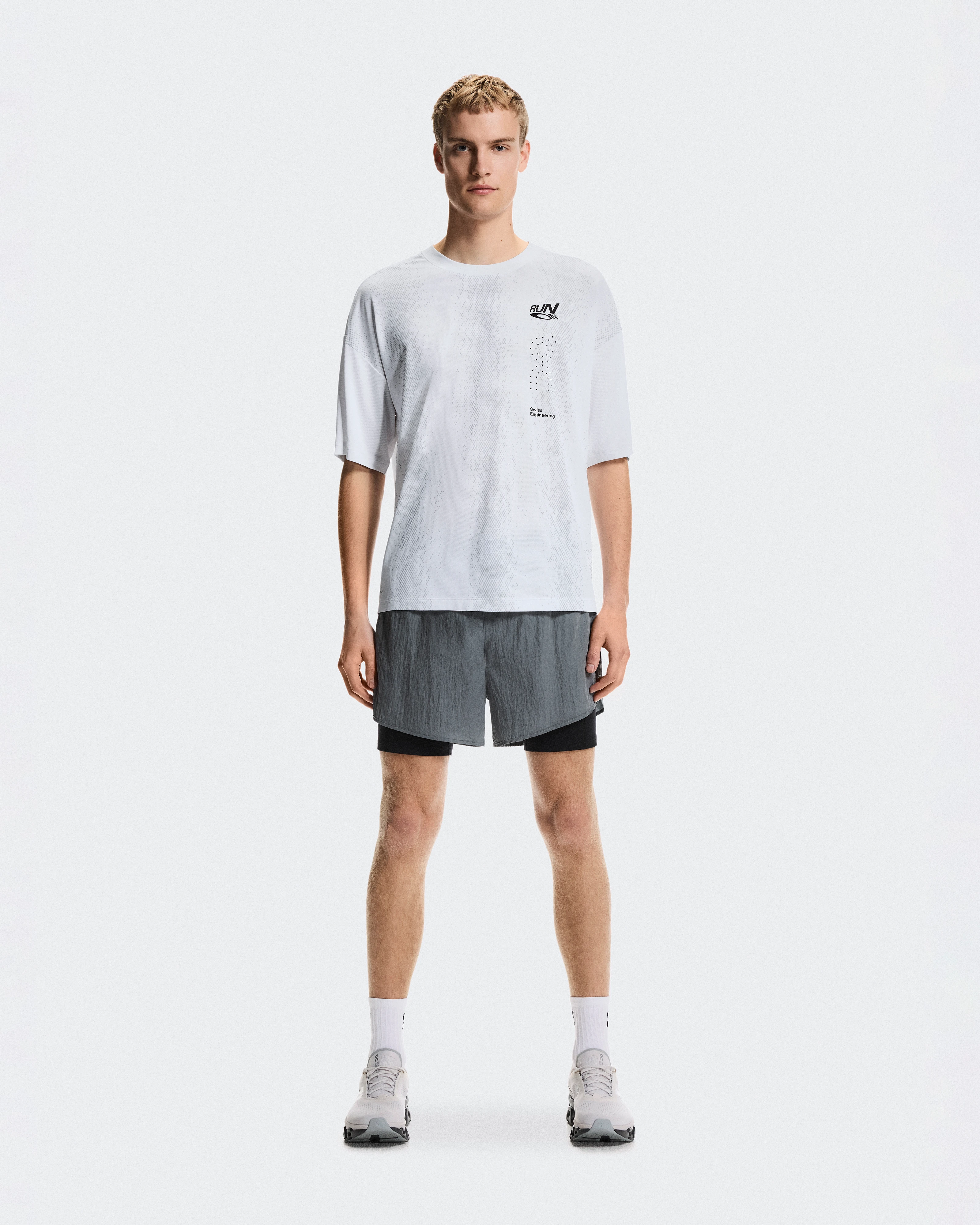 On Performance Volt-T White Homme Hauts et t-shirts