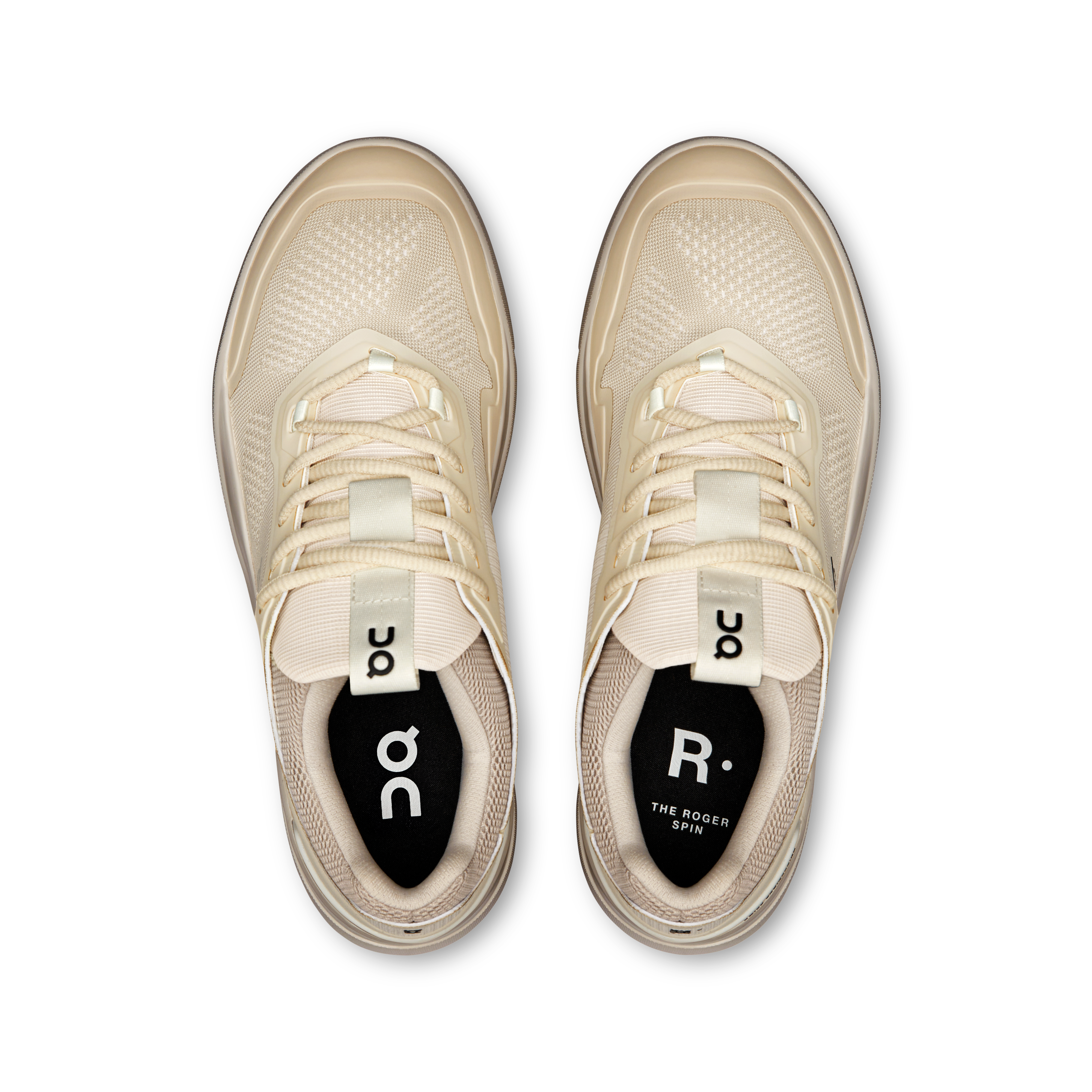 On THE ROGER Spin Sand & Ivory Femme Active Life Chaussures
