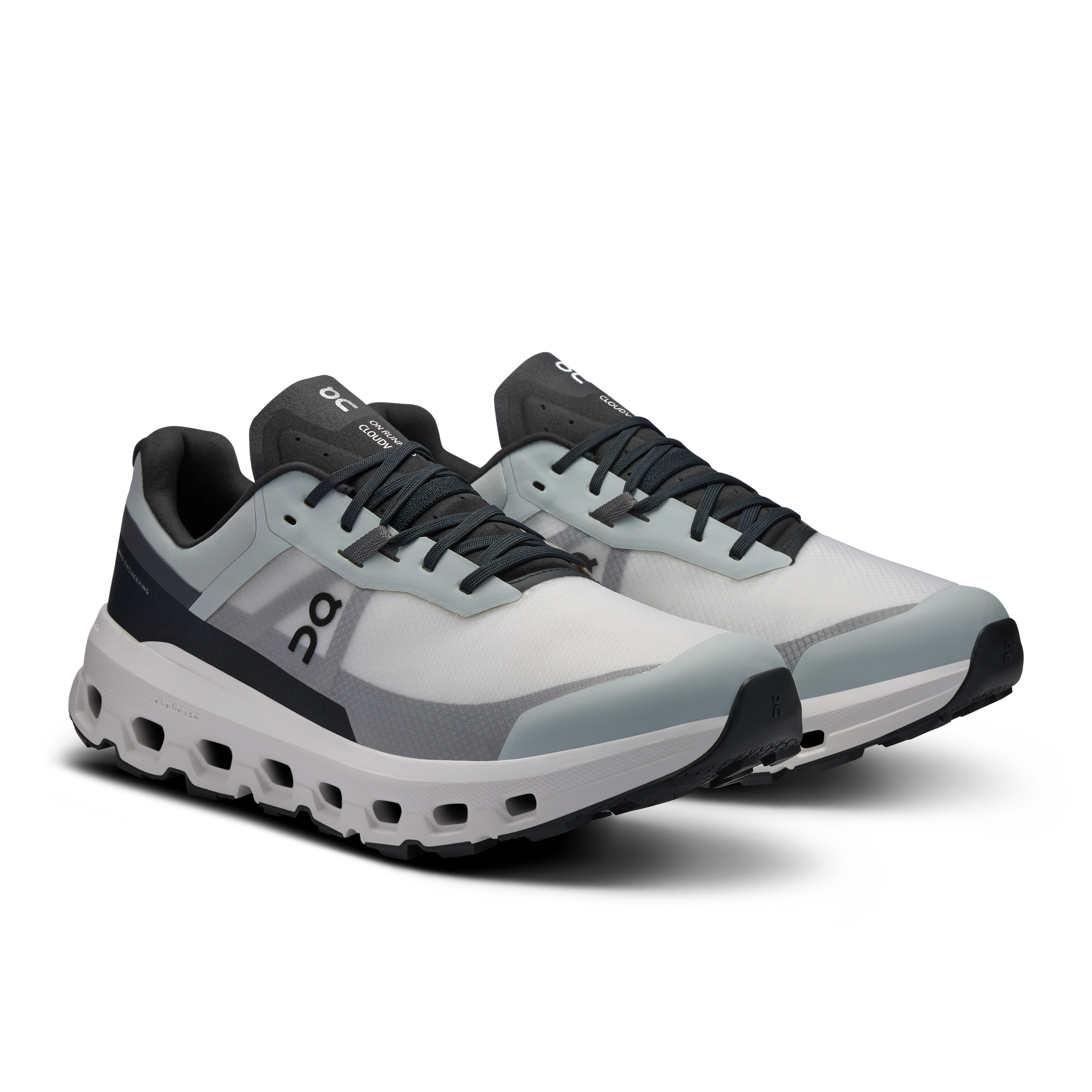 On Cloudvista 2 Glacier & Eclipse Homme Running de trail Chaussures