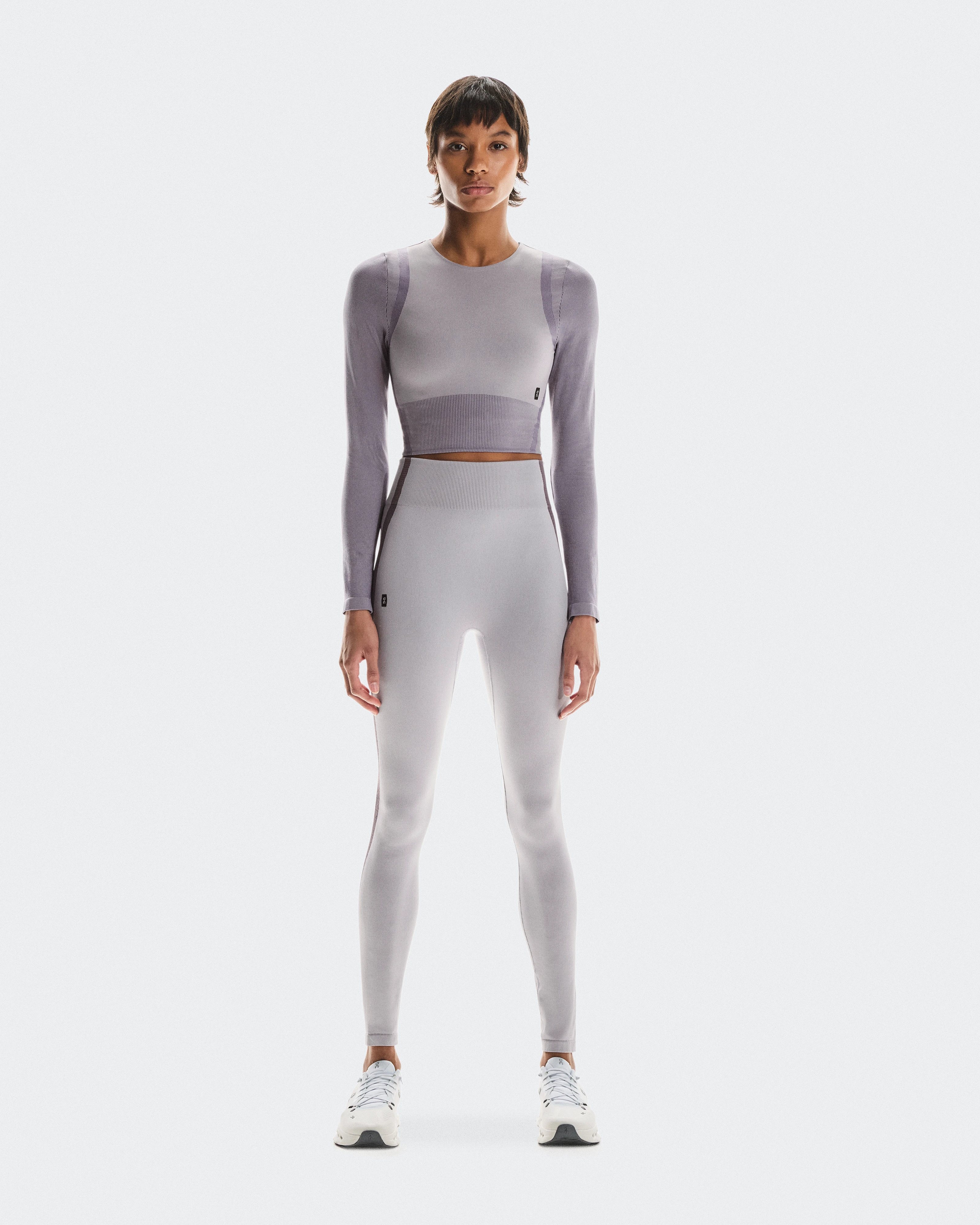 On Studio Knit Tights Lilac & Cosmos Femme Leggings