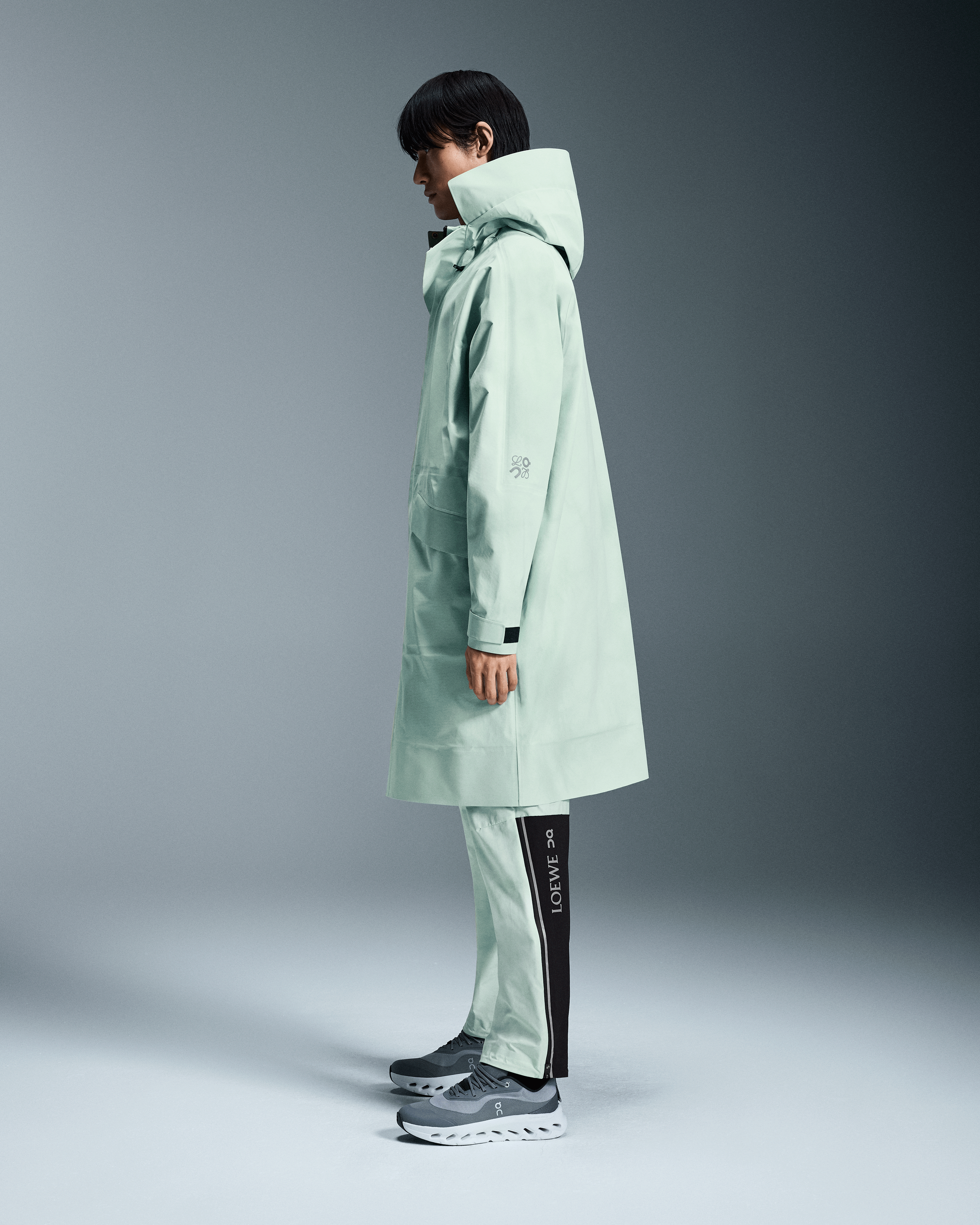 On Parka LOEWE White & Multicolor Unisexe Vestes