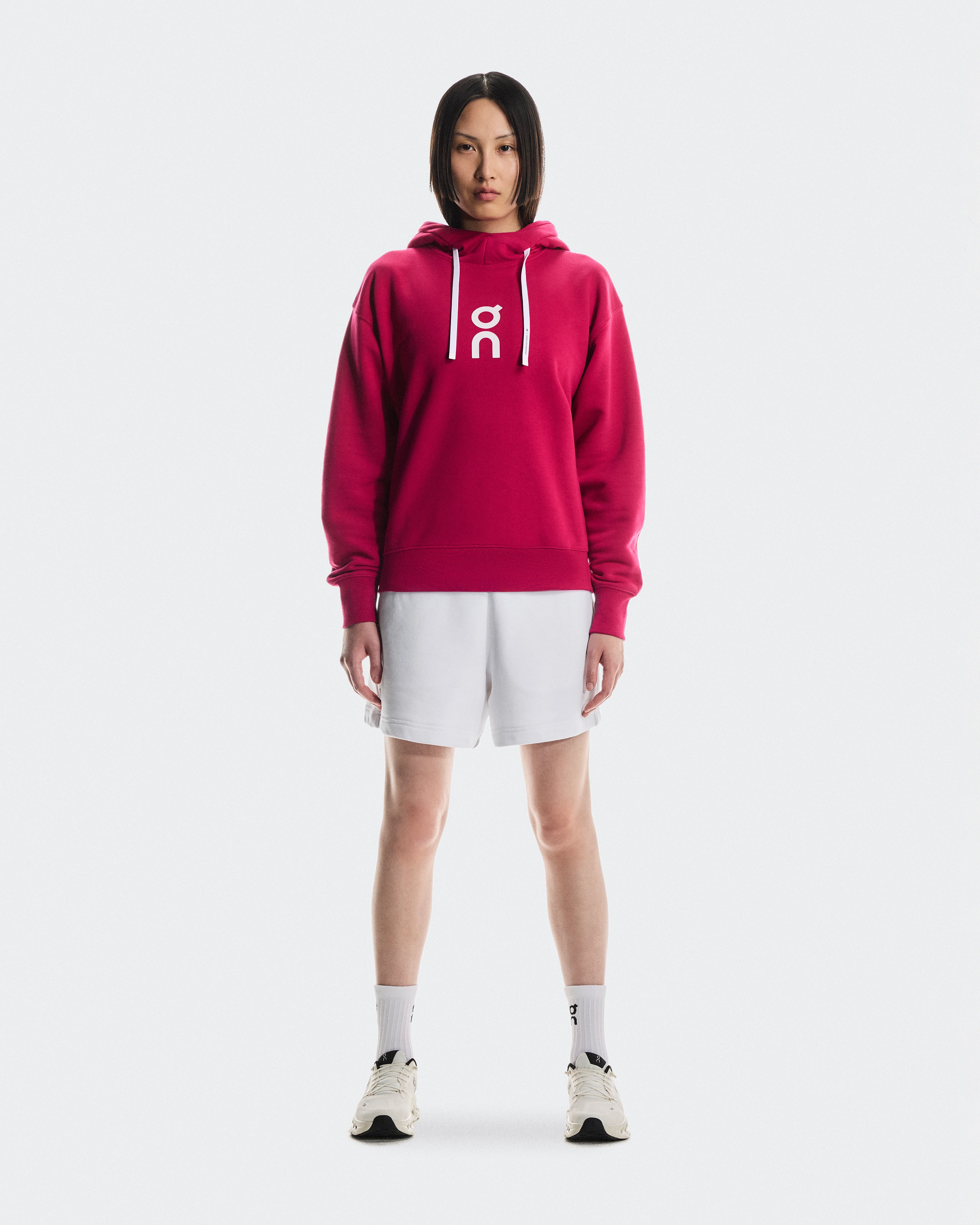On Club Hoodie Grenadine Femme Sweats à capuche et sweats