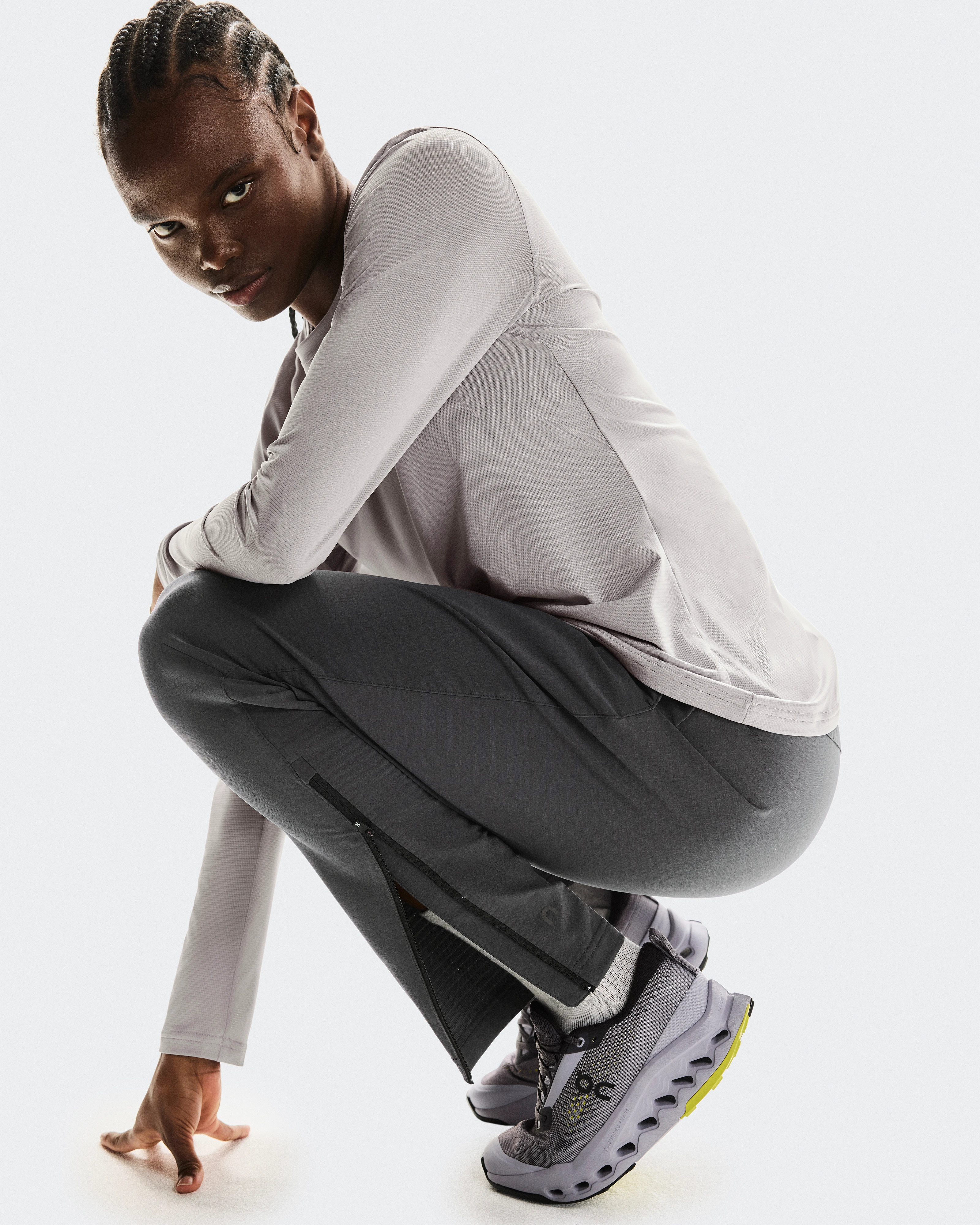 On Weather Winter Pants Eclipse Femme Pantalons