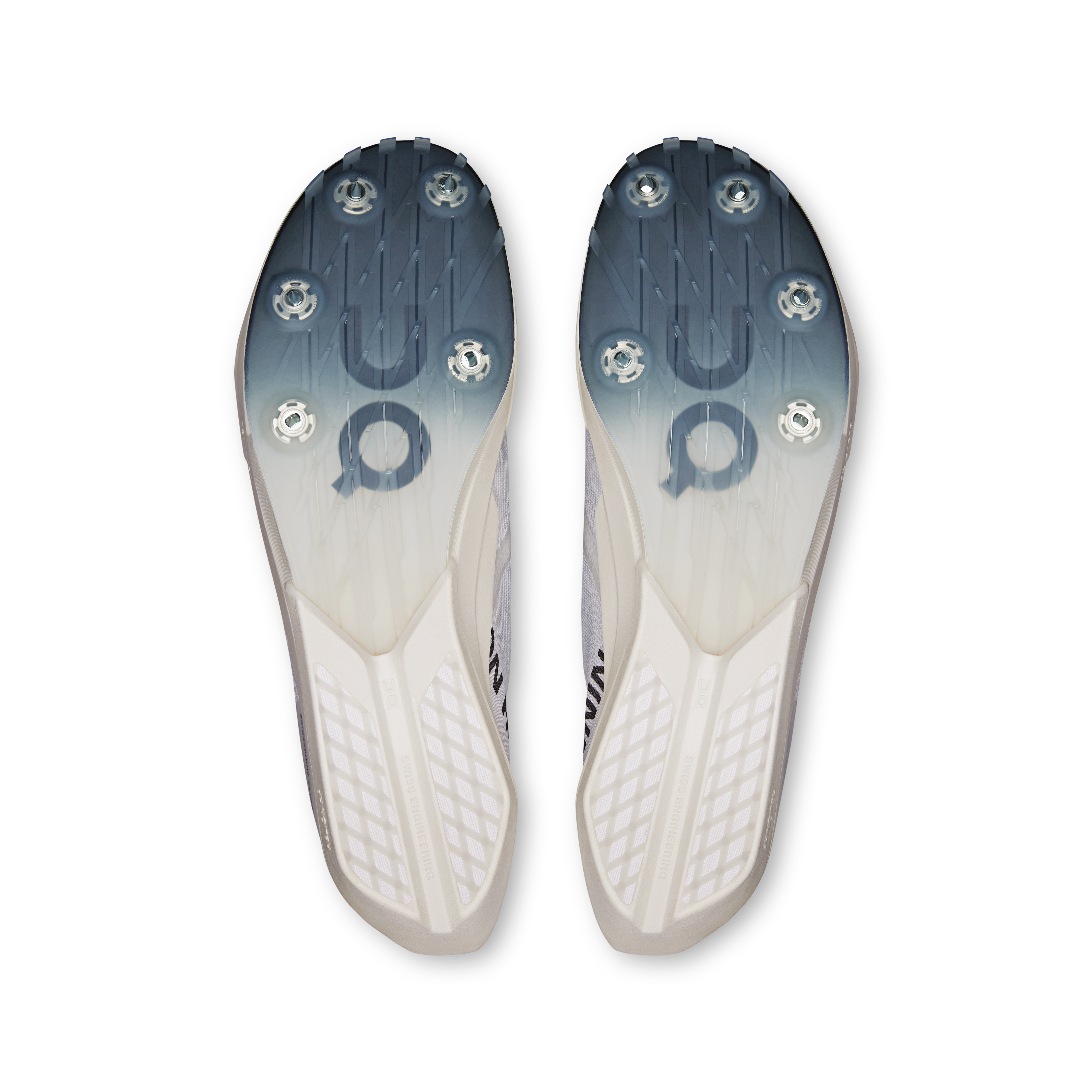 On Cloudspike Amplius 2 Mint & White Homme Athlétisme Chaussures