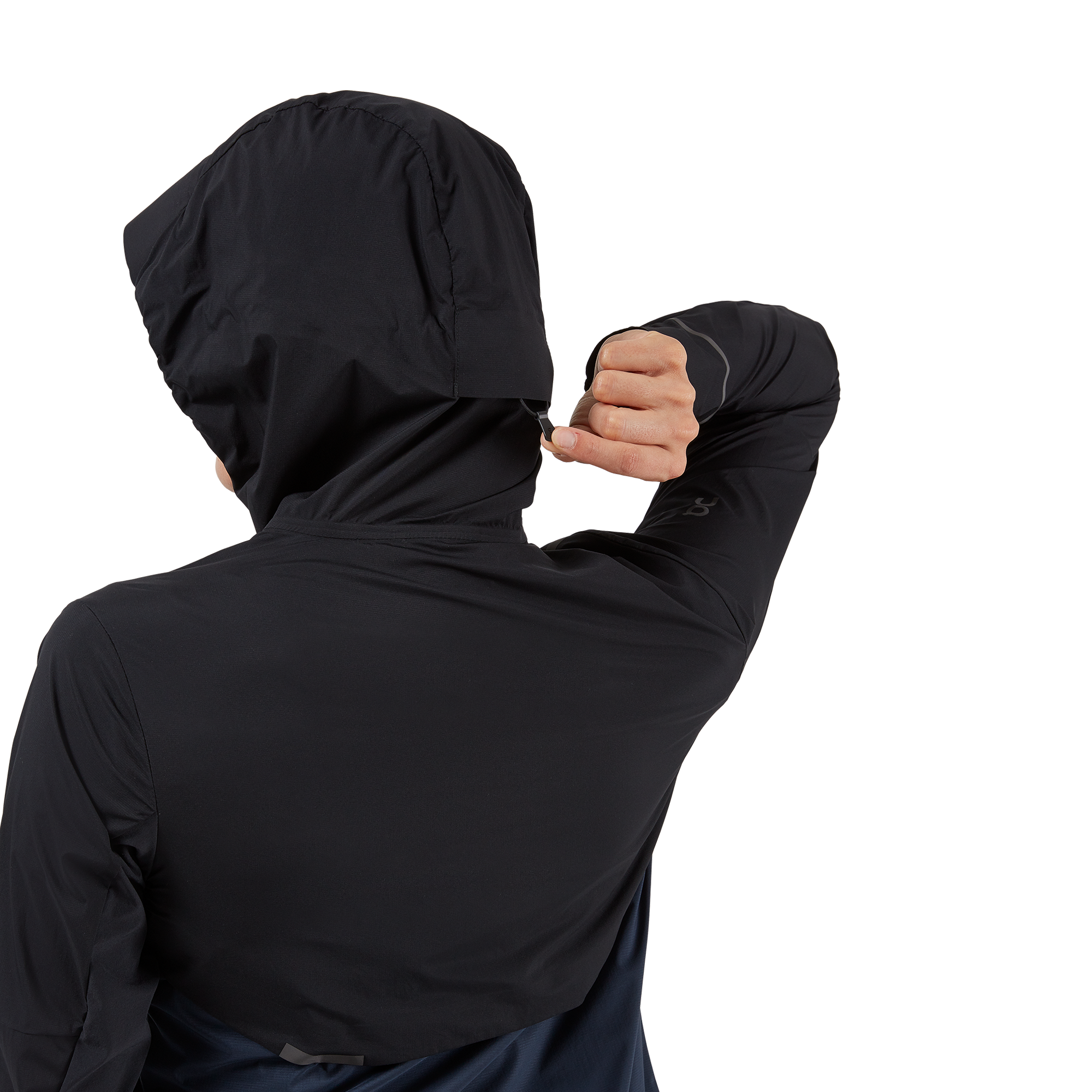 On Weather Jacket Black & Navy Femme Vestes