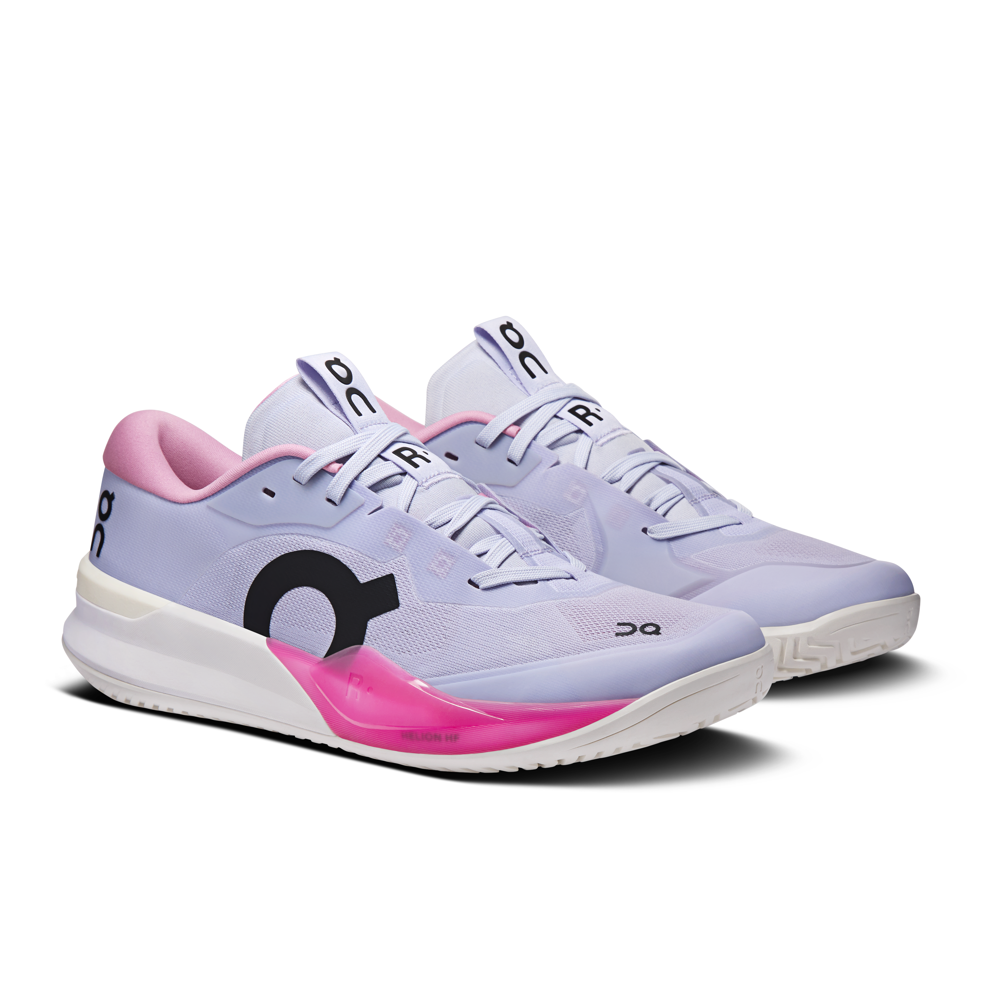 On THE ROGER Pro 3 Clay Thistle & Pink Homme Tennis Chaussures