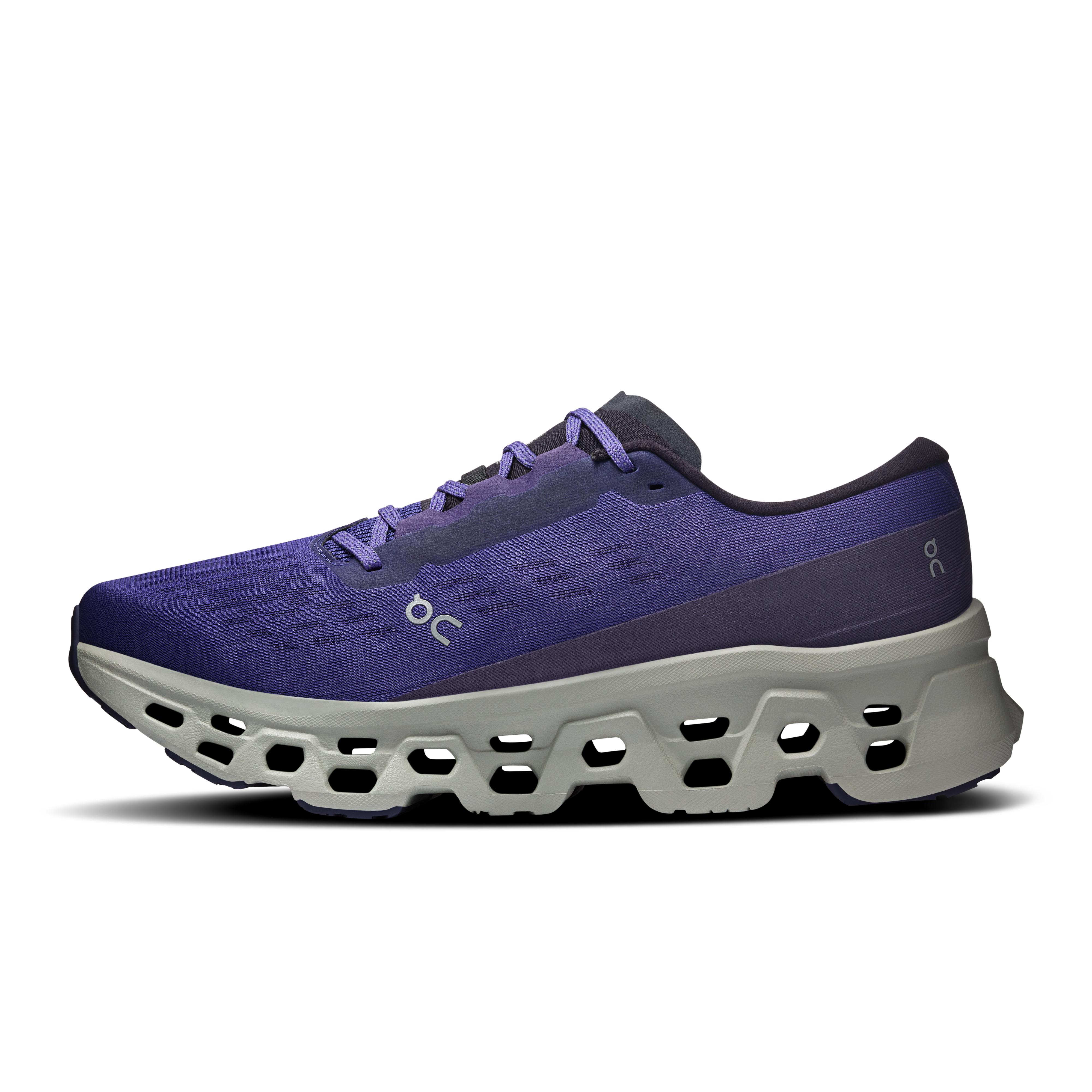 On Cloudmonster 3 Wide Twilight & White Homme Running sur route Chaussures