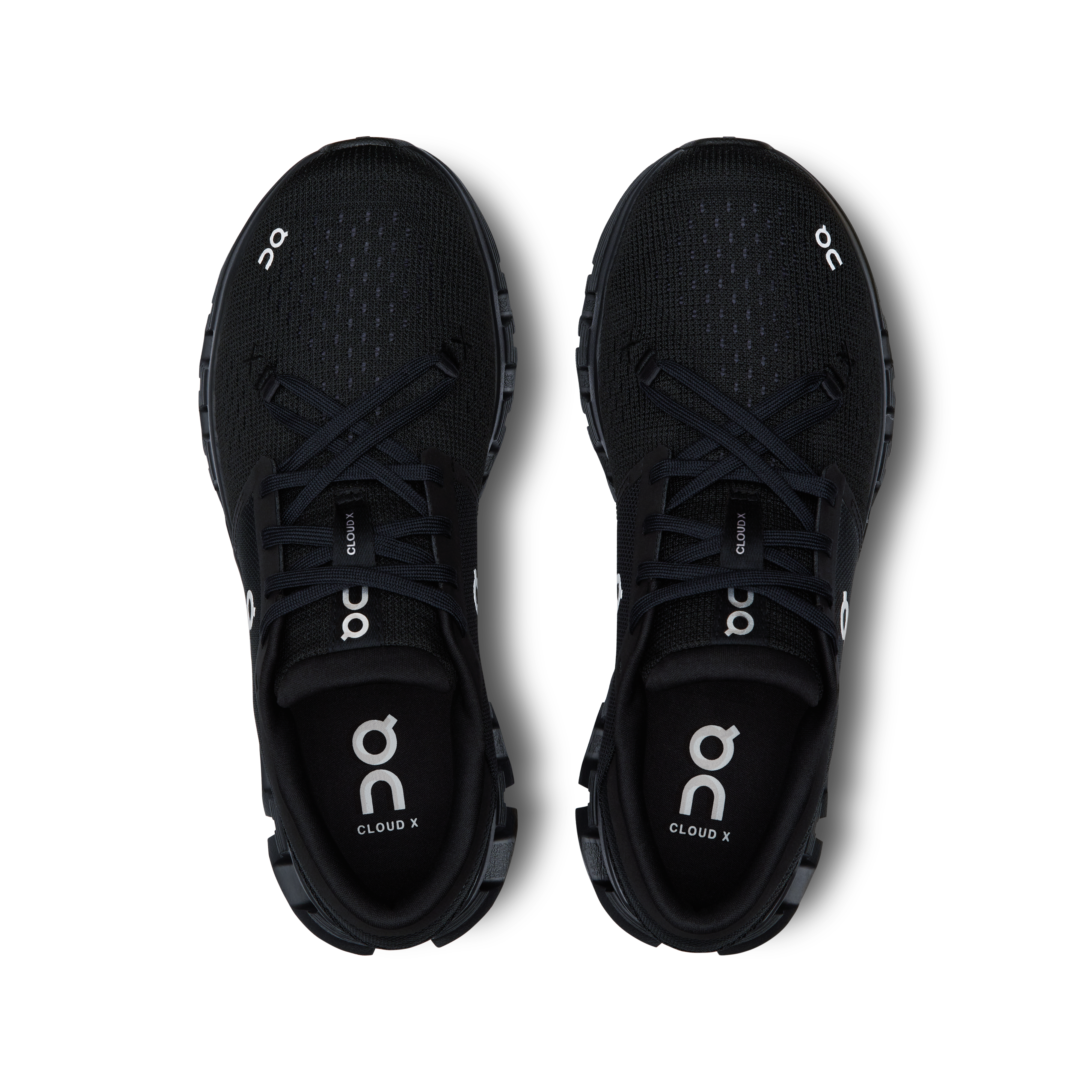 On Cloud X 4 Black & Eclipse Femme training_shoes Chaussures