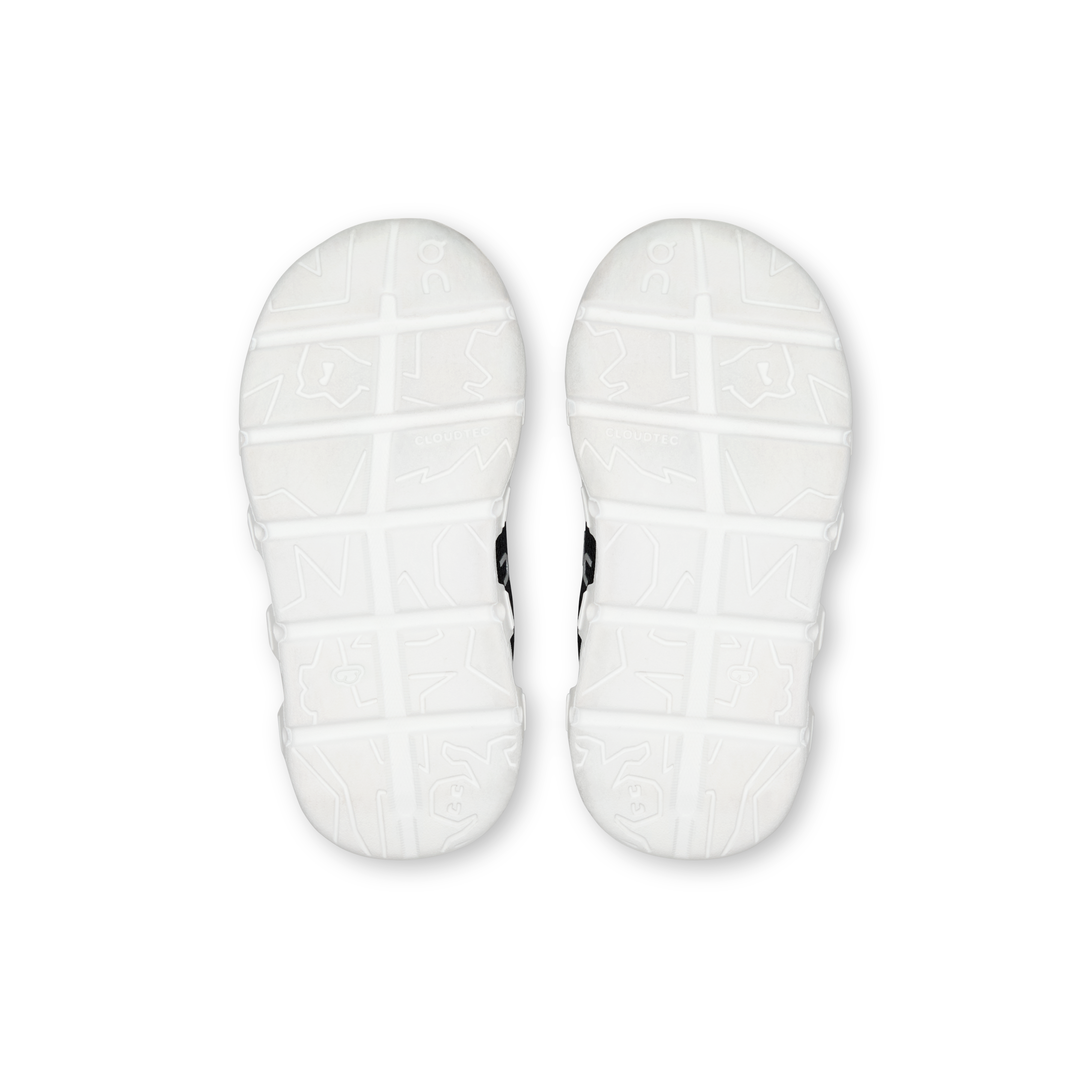 On Cloud Dash Black & White Unisexe Active Life Chaussures