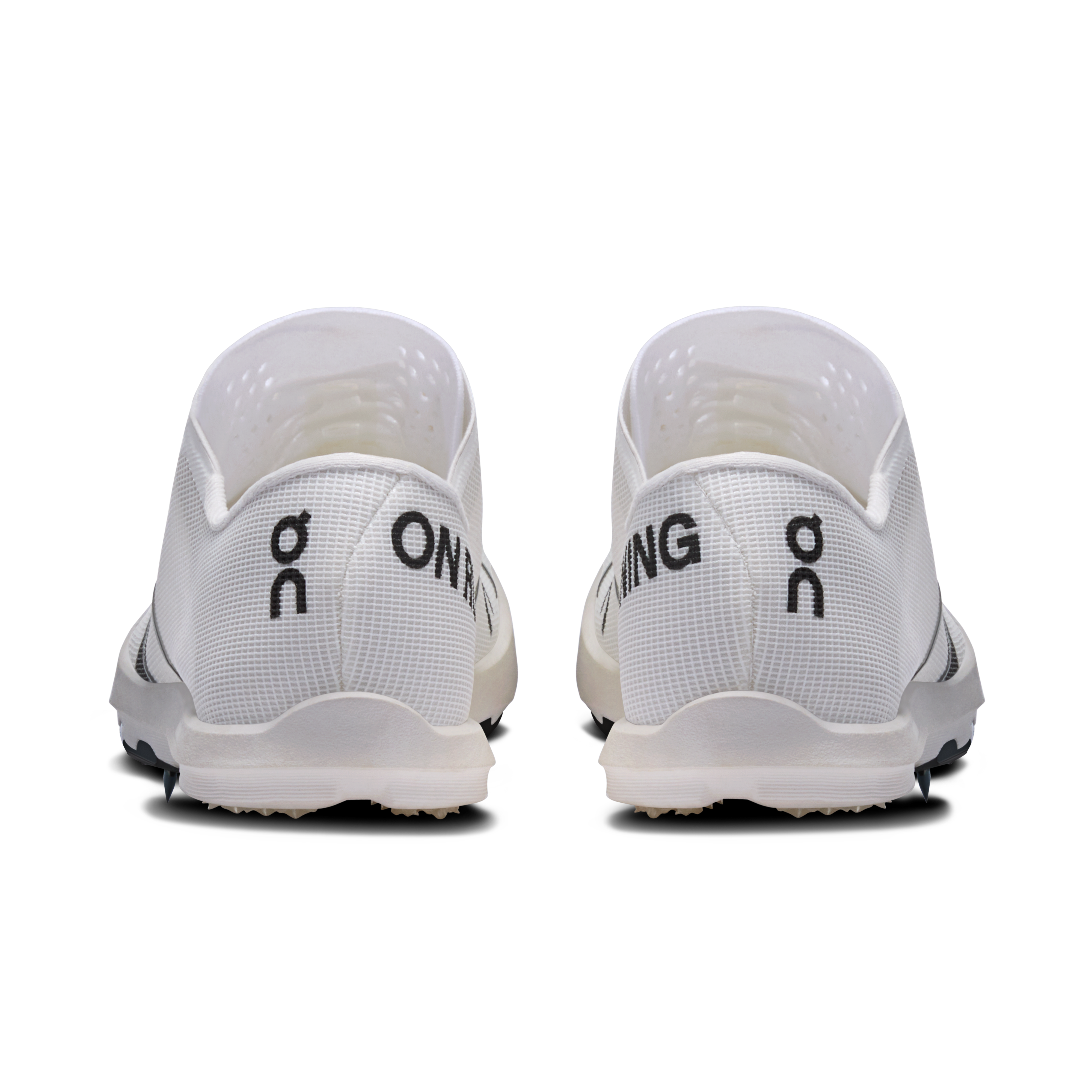 On Cloudspike XC White & White Femme Athlétisme Chaussures
