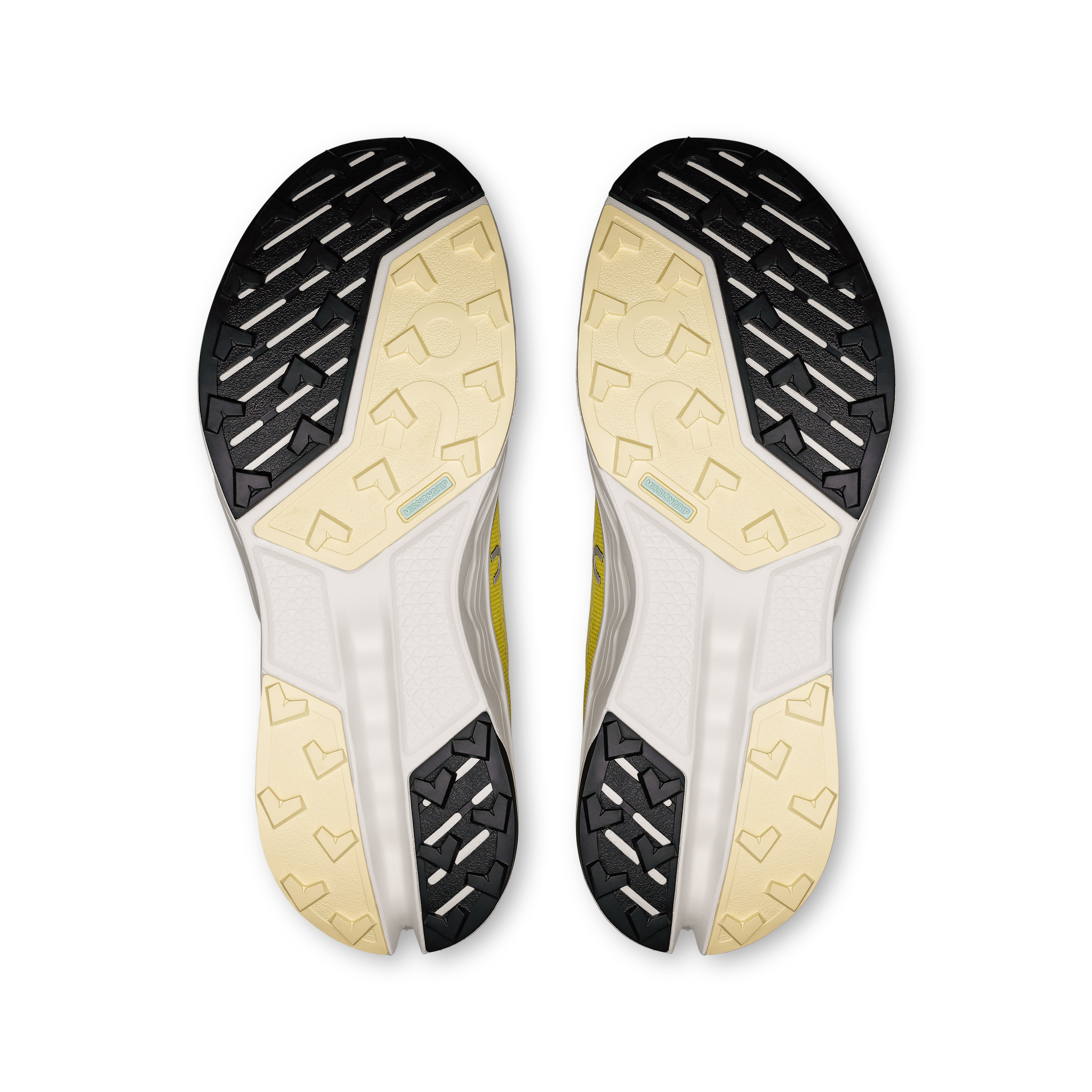 On Cloudsurfer Trail 2 Ivory & Lime Femme Running de trail Chaussures