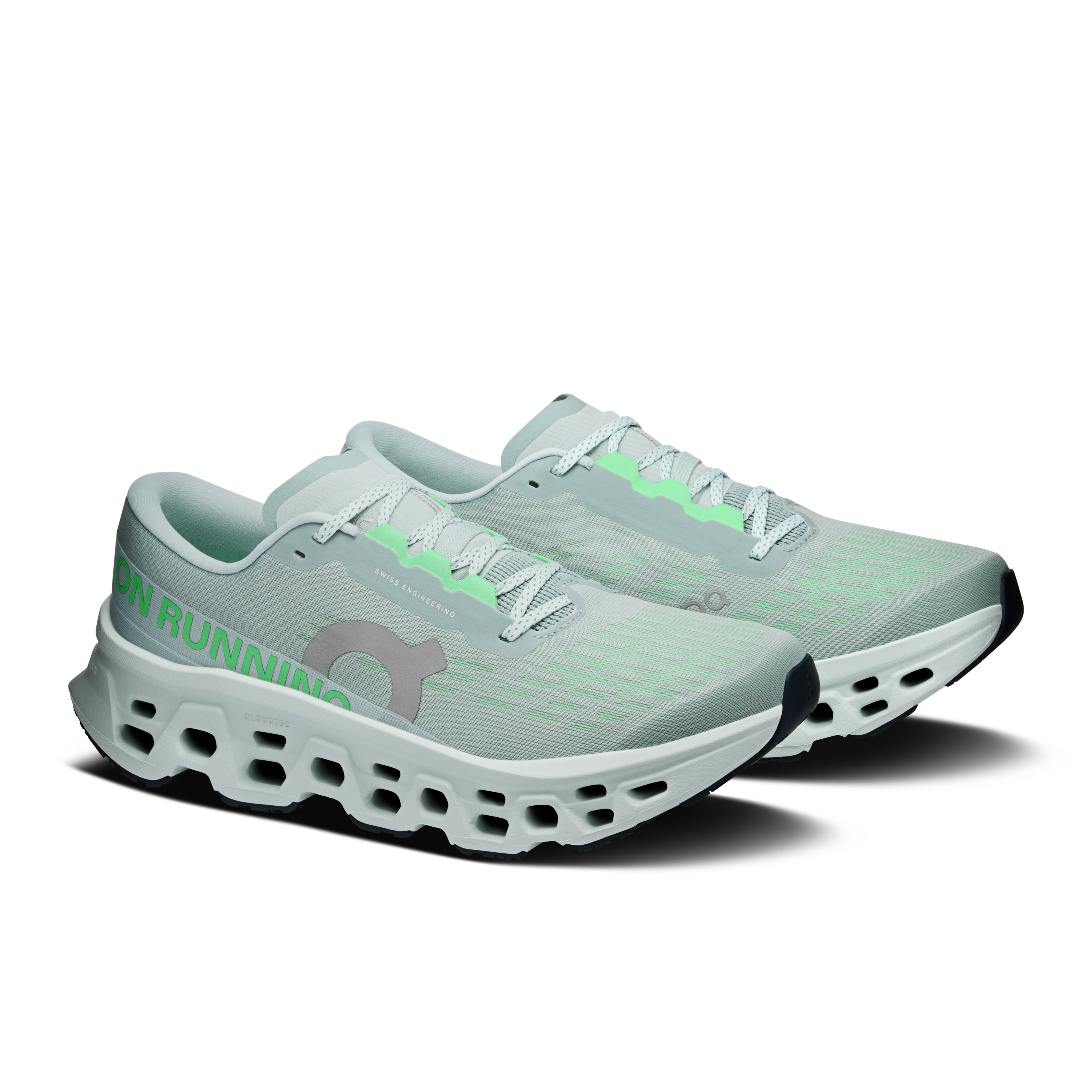 On Cloudmonster 3 Wide Brook & Flurry Homme Running sur route Chaussures