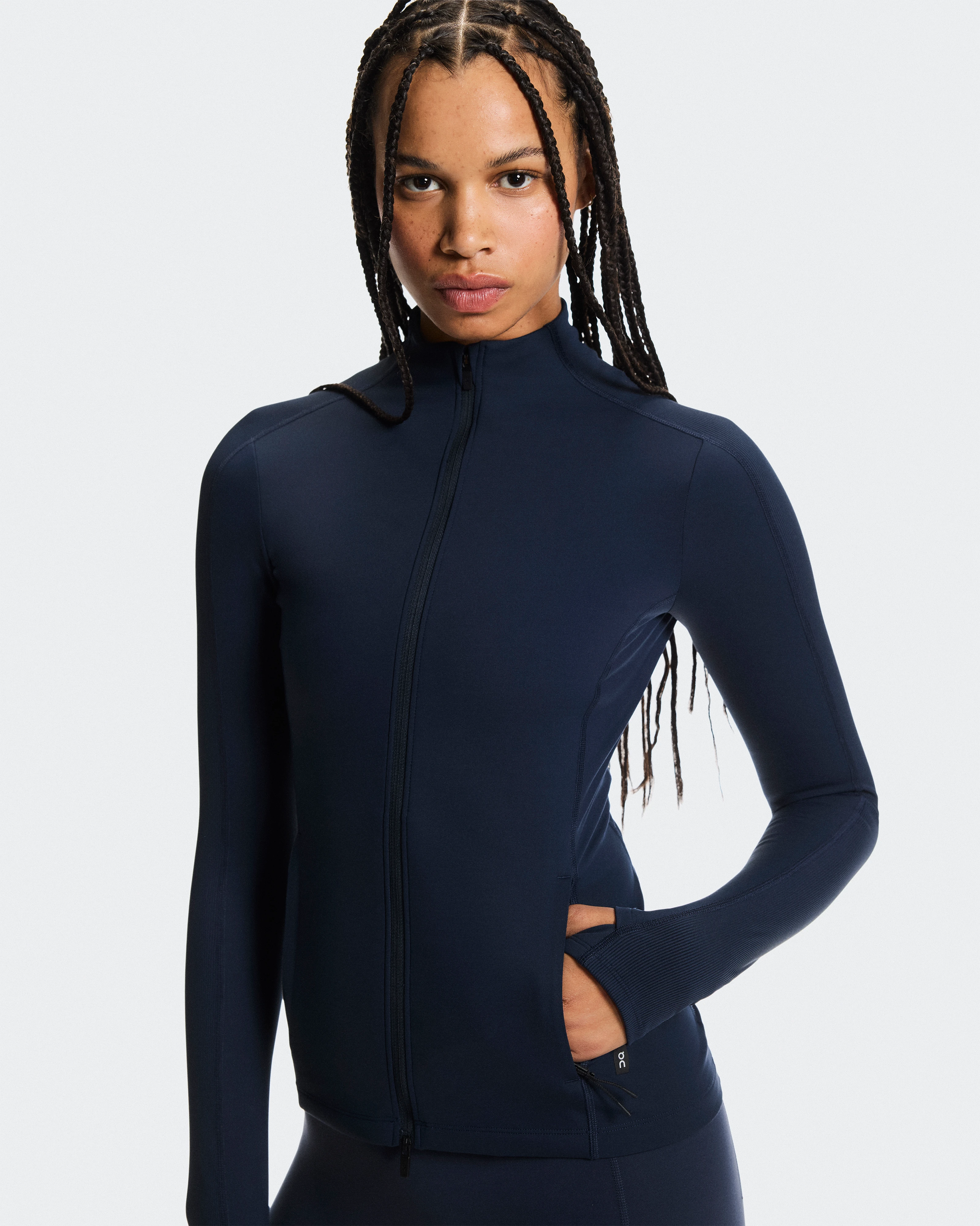 On Studio Jacket Navy Femme Vestes
