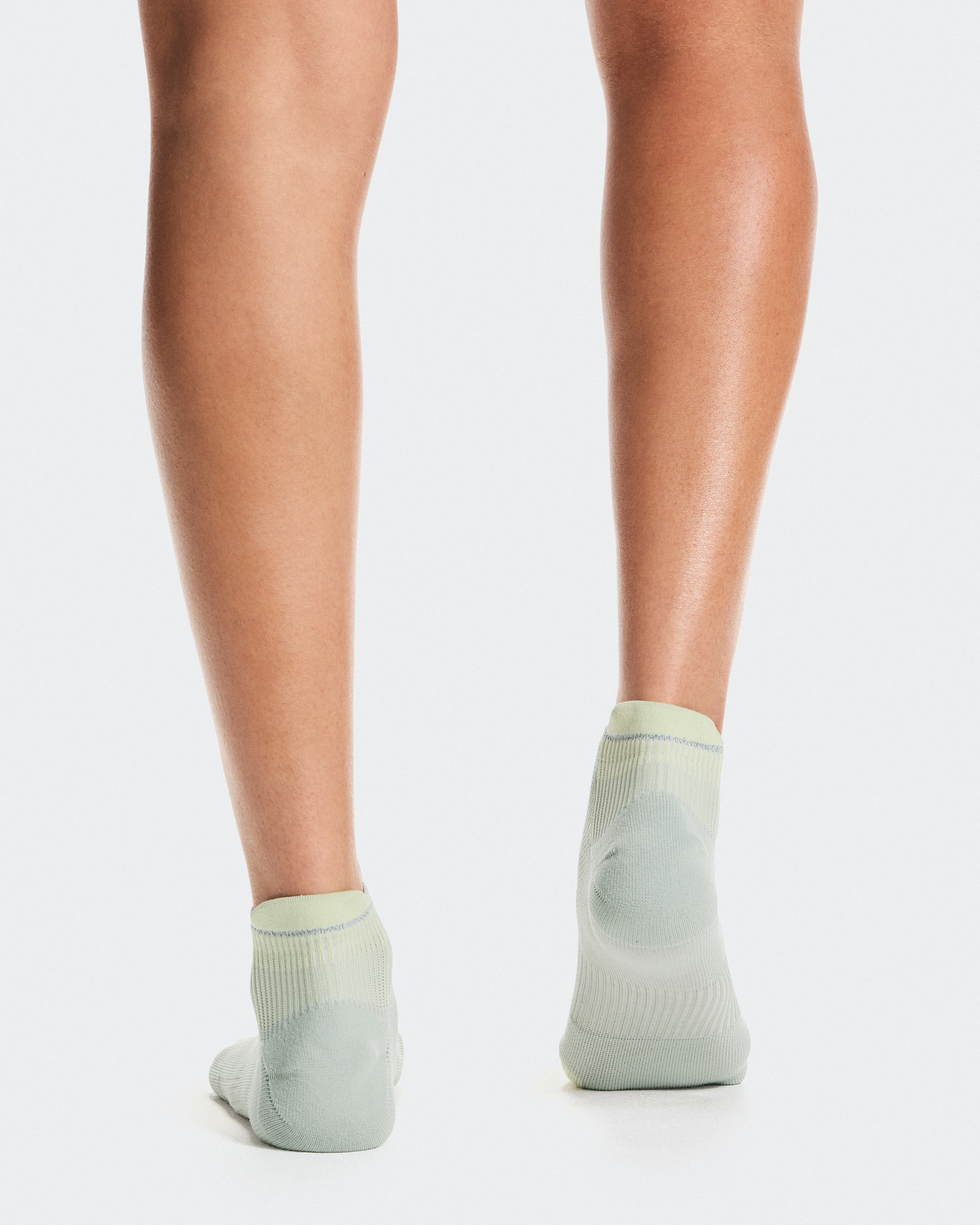 On Performance Run Sock Low Tin & Lemonade Unisexe Chaussettes