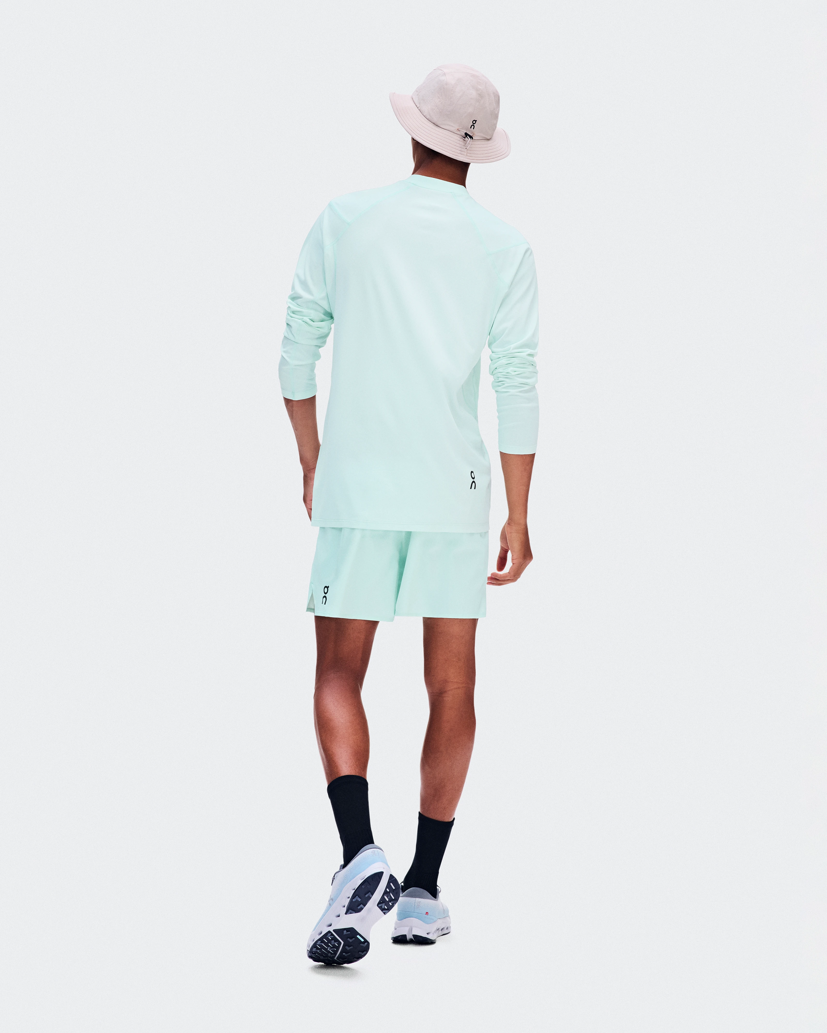 On Trail Long-T Solar Flurry Homme Hauts et t-shirts