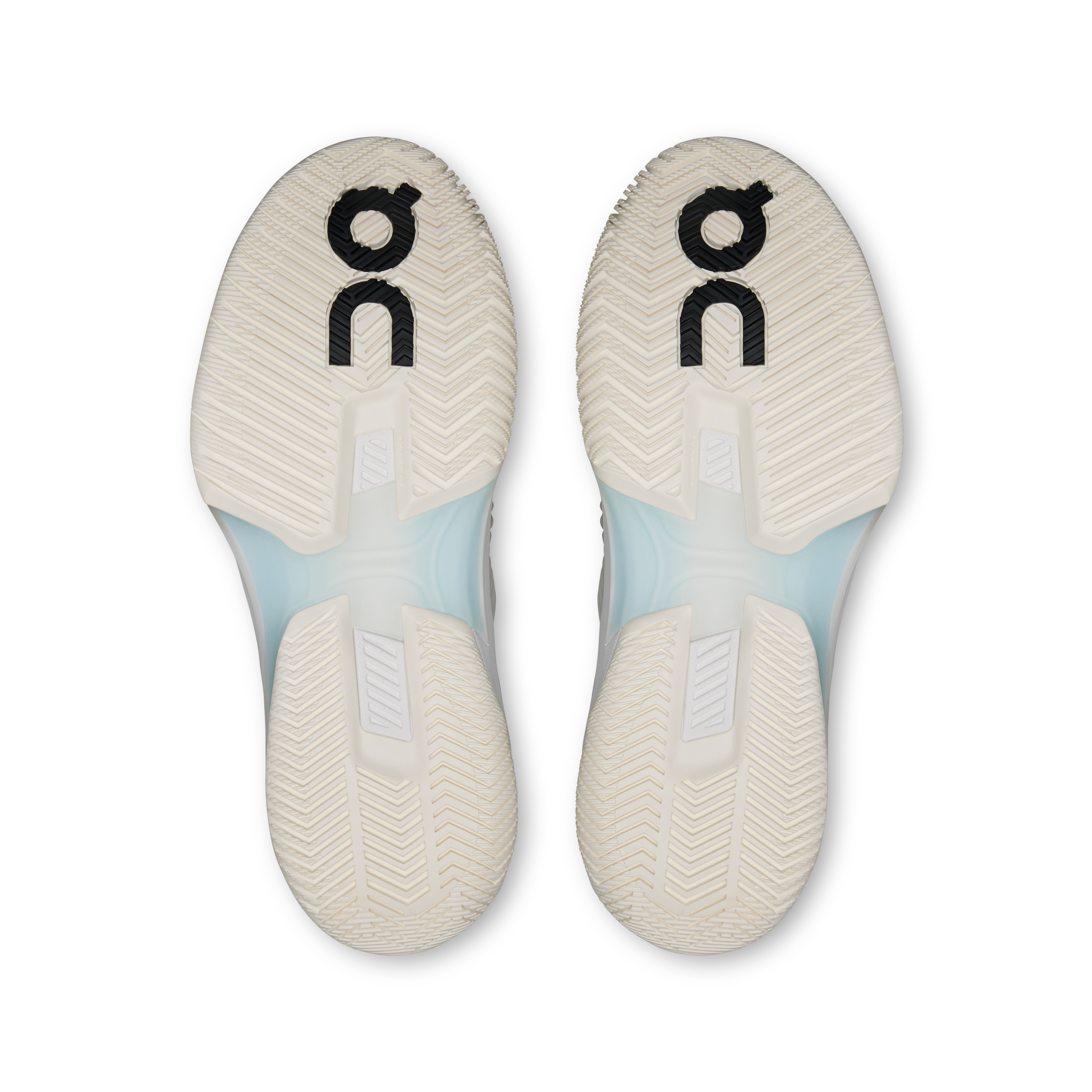On THE ROGER Pro Fire Silver & White Femme Tennis Chaussures