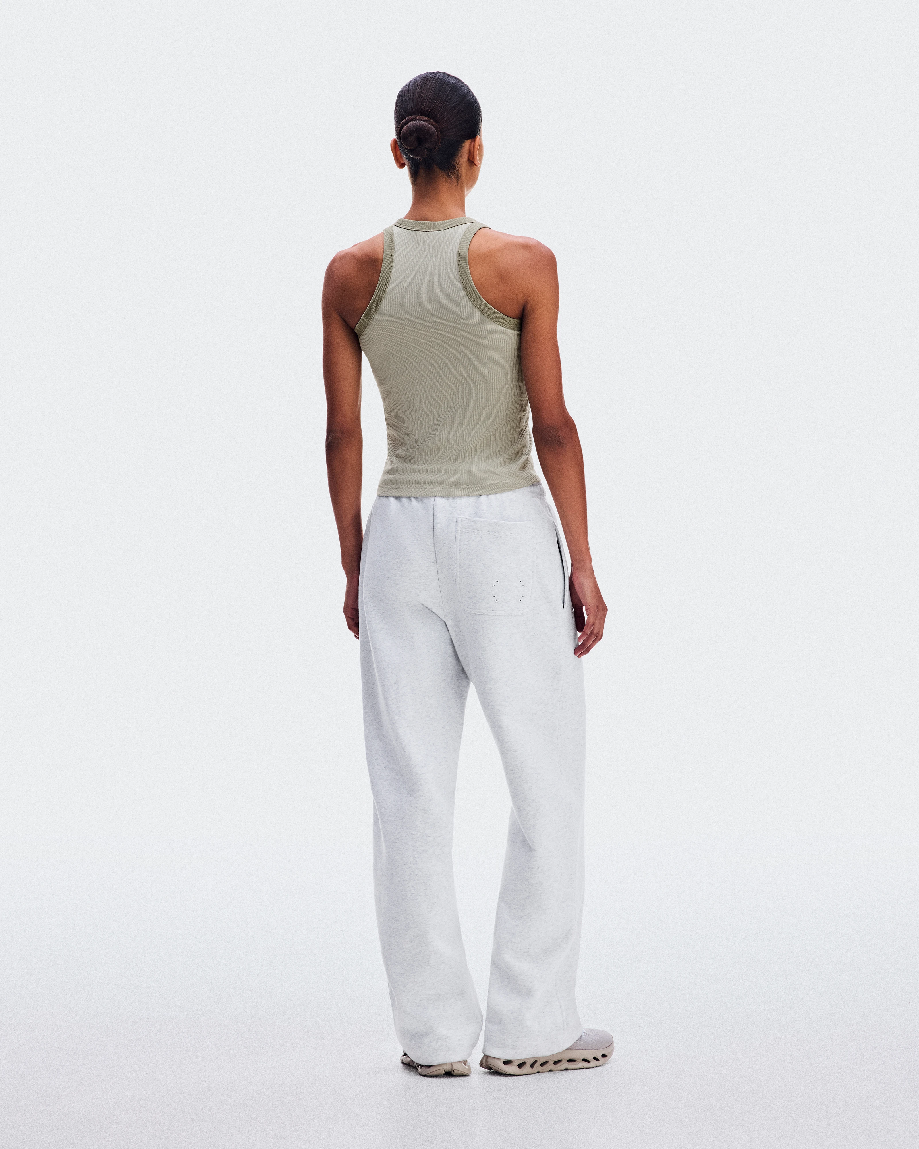 On All-Day Ribbed Tank Brume Femme Hauts et t-shirts