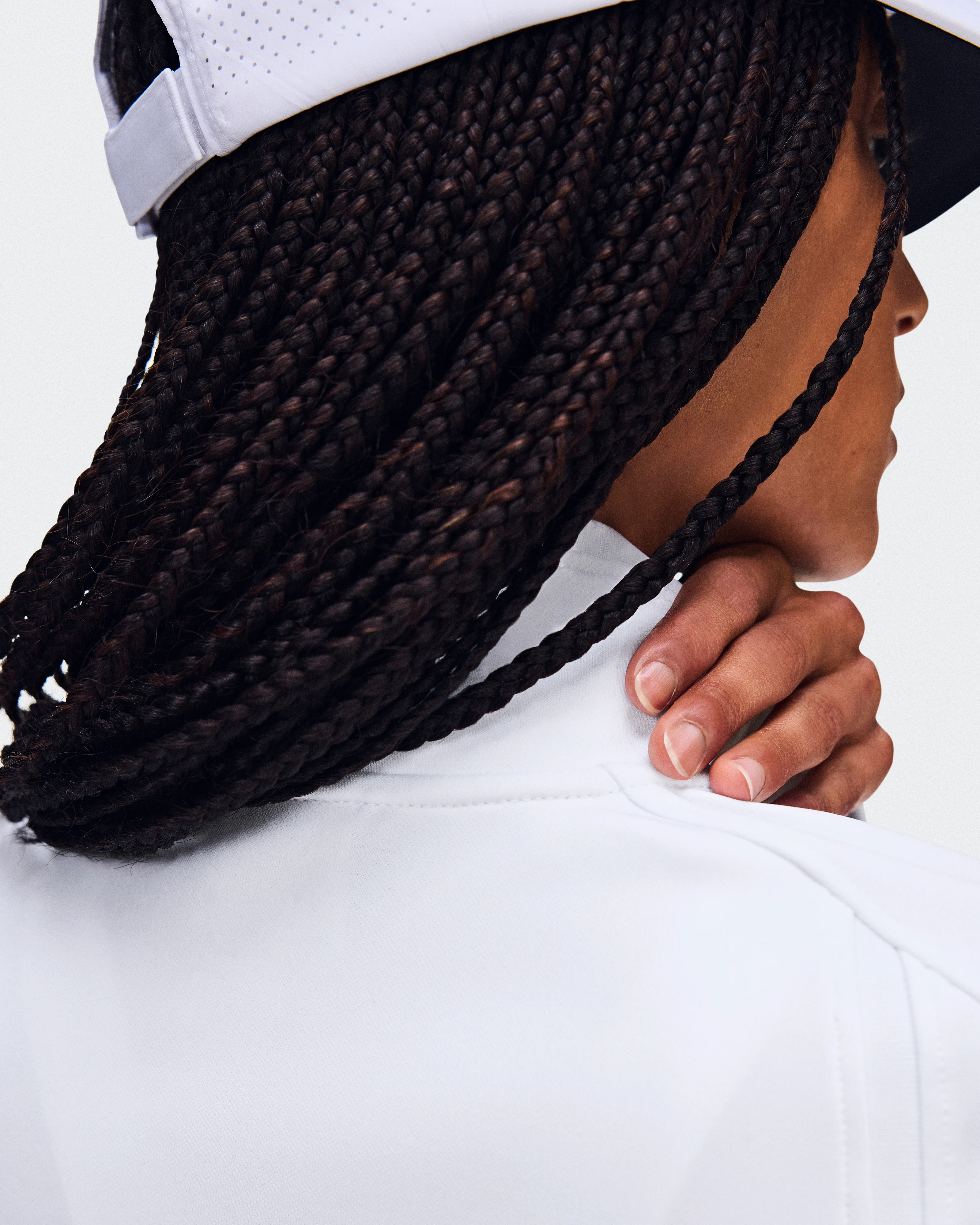 On Courtside Full Zip LDN White Femme