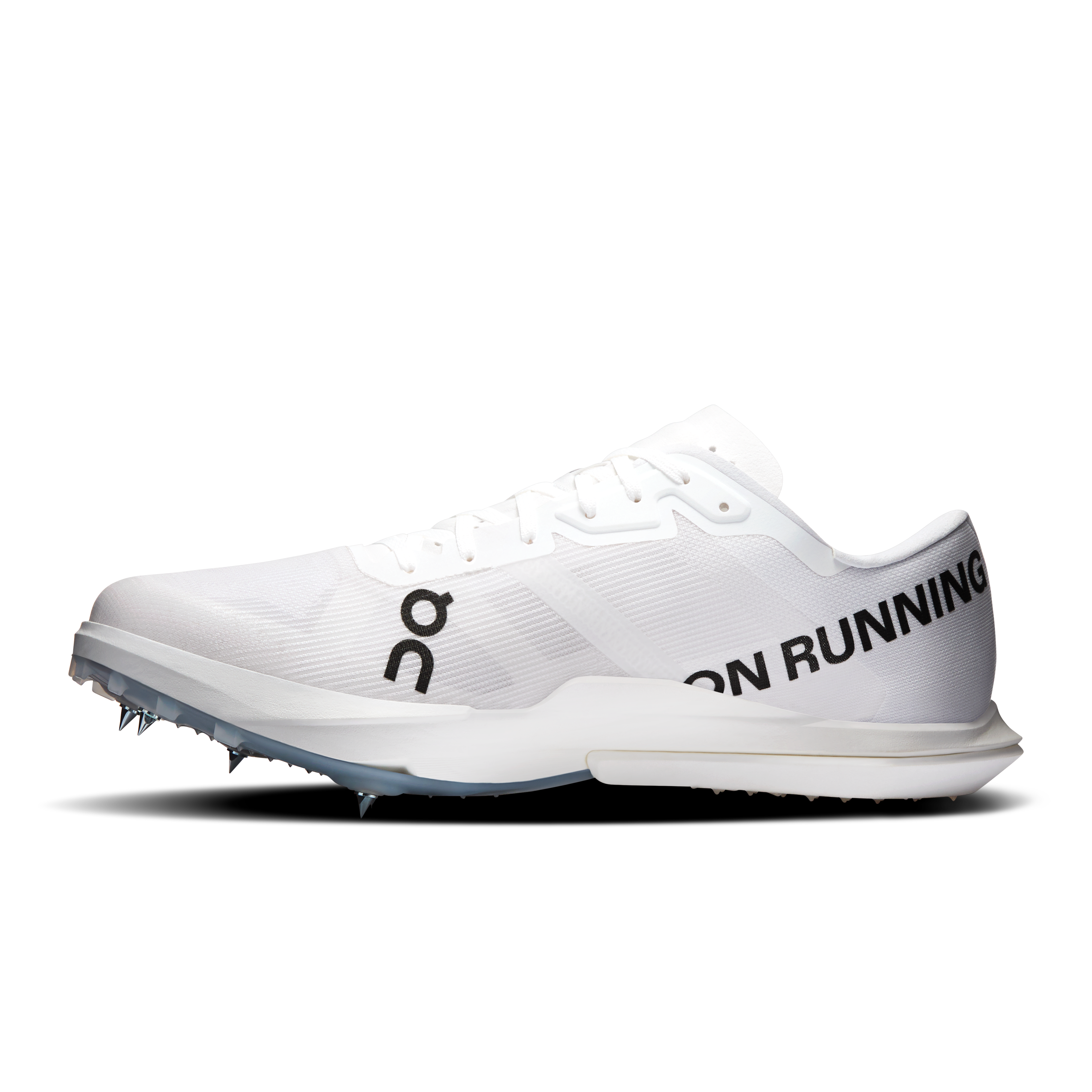 On Cloudspike Amplius 2 White & Frost Homme Athlétisme Chaussures
